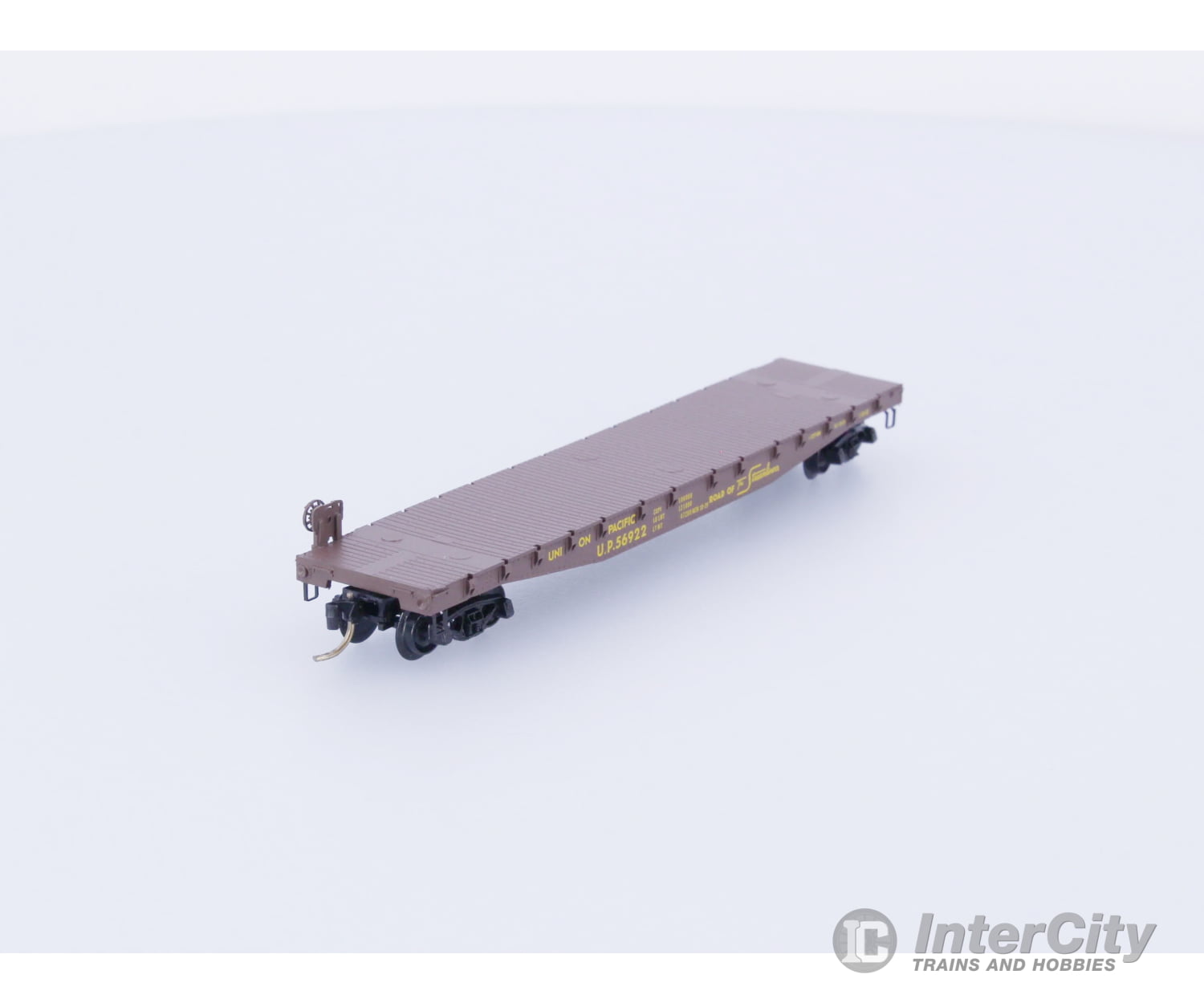 Micro Trains 45050 N 50’ Flat Car Union Pacific (UP) 56922 Freight Cars