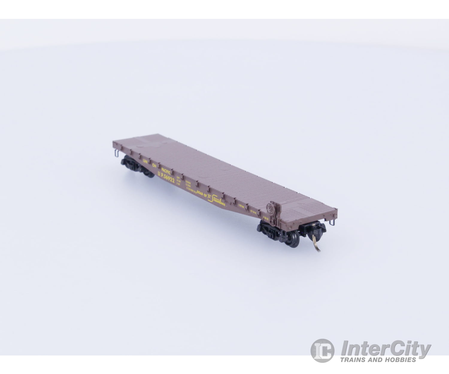 Micro Trains 45050 N 50’ Flat Car Union Pacific (UP) 56922 Freight Cars