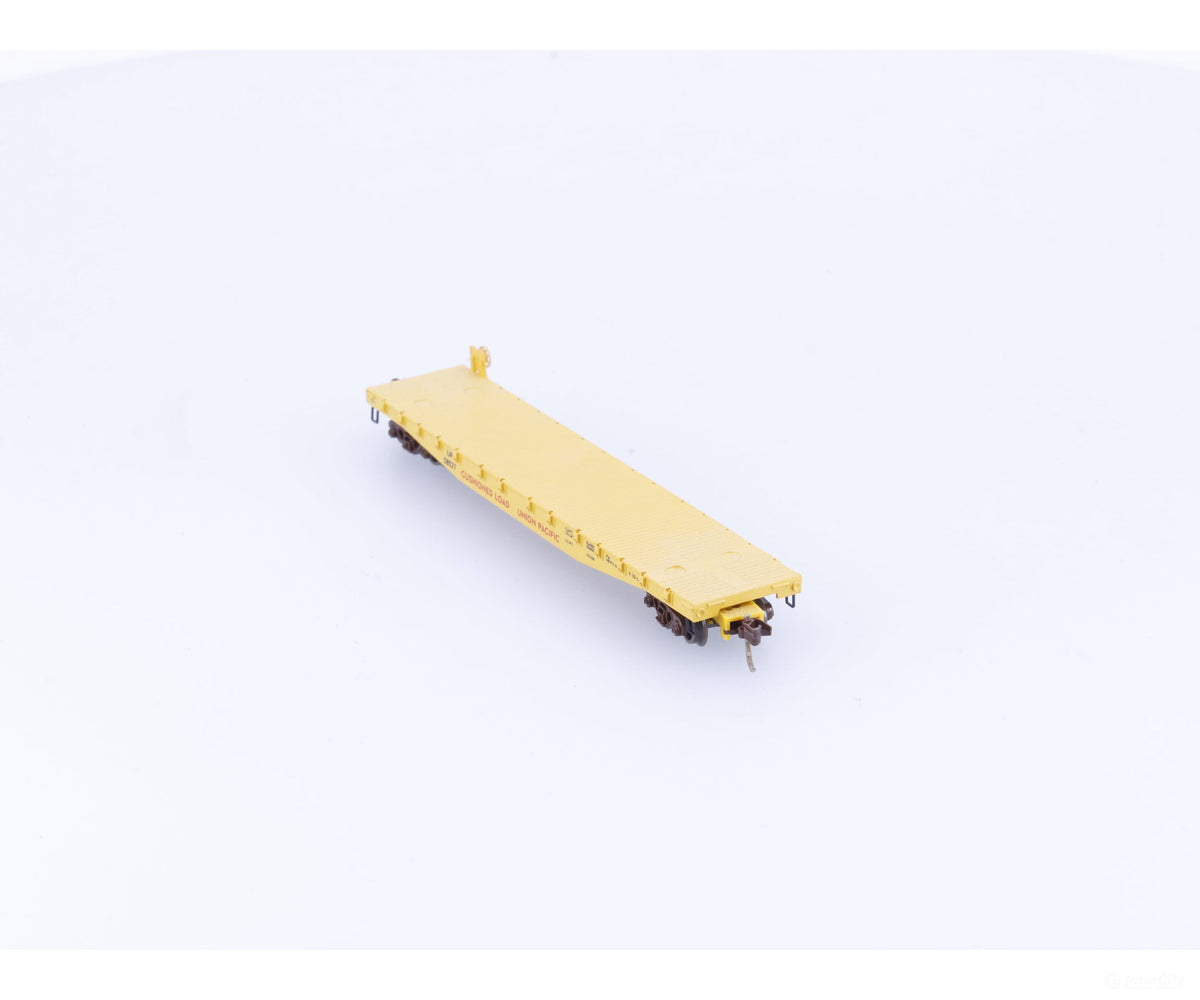 Micro Trains 45070 N 50’ Fishbelly Side Flatcar #2 Union Pacific (UP) 58527 - Freight Cars