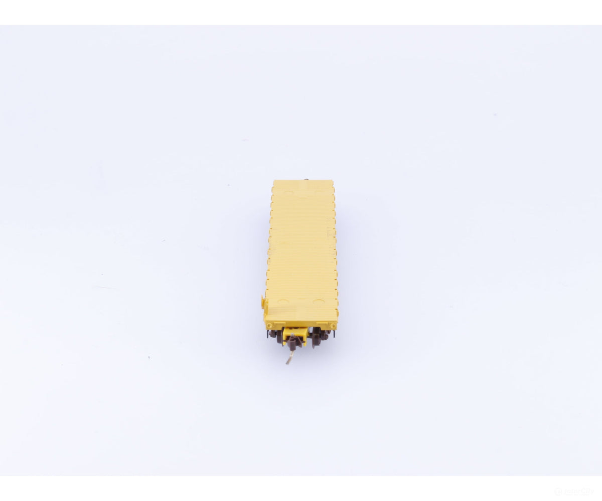 Micro Trains 45070 N 50’ Flat car Fishbelly Side w/Side Mount Brake Wheel #4 Union Pacific (UP) 58522 - Freight Cars