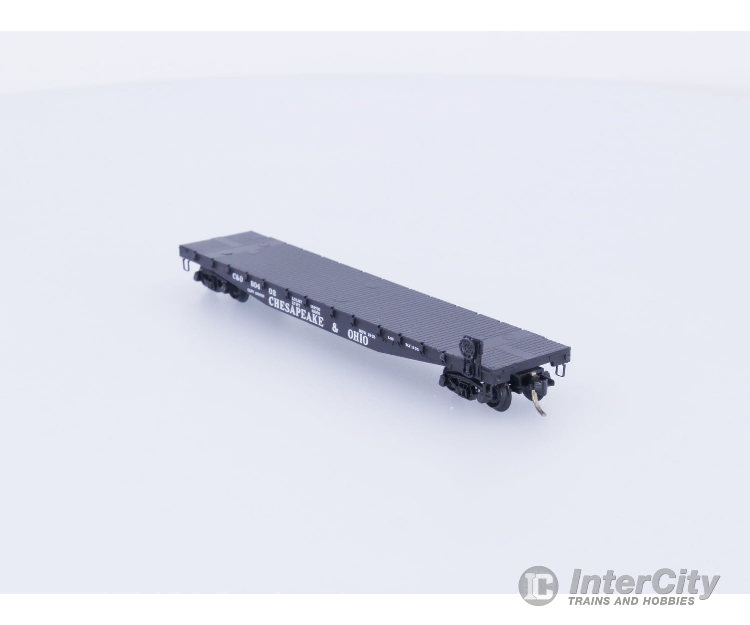 Micro Trains 45100 N Flatcar 50’ Chesapeake & Ohio C&O Chesapeake and Ohio (CO) 80402 Freight Cars