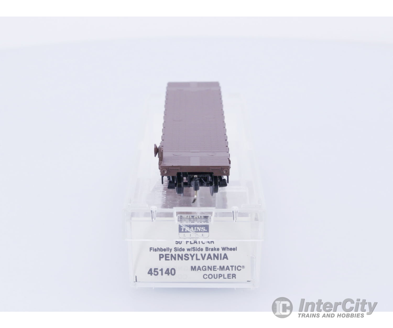 Micro Trains 45140 N Flatcar 50’ Pennsylvania Railroad (PRR) 470182 Freight Cars