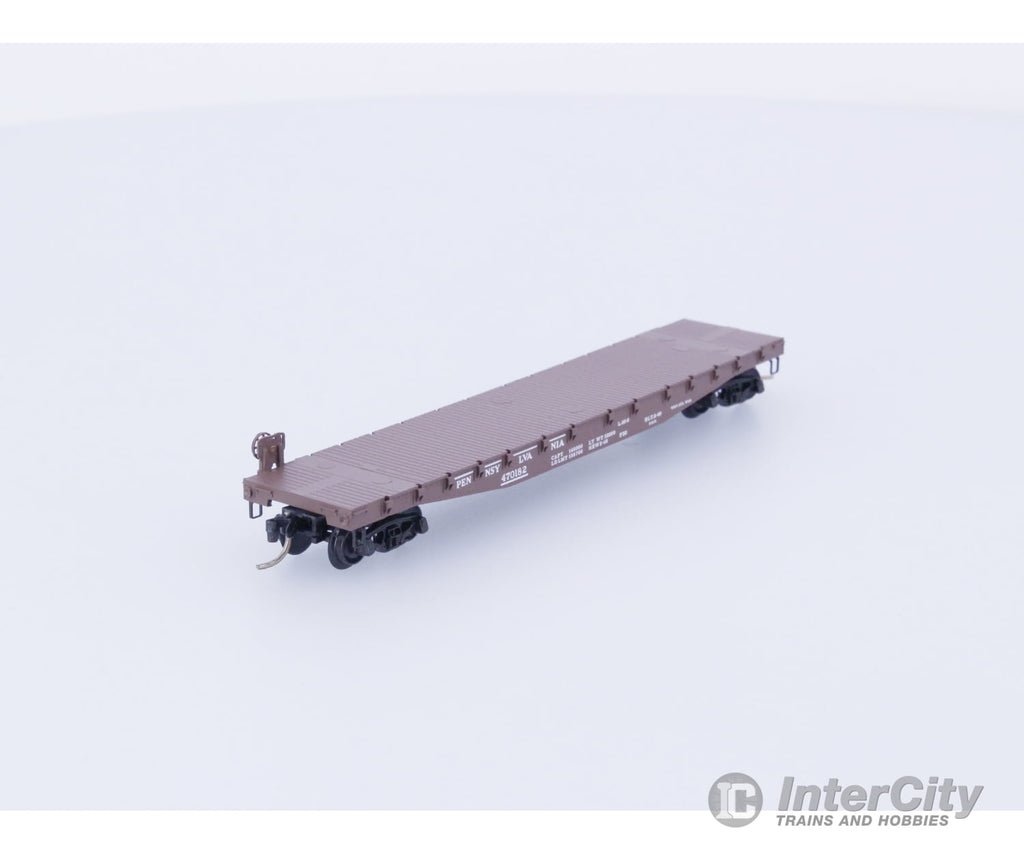 Micro Trains 45140 N Flatcar 50’ Pennsylvania Railroad (PRR) 470182 Freight Cars