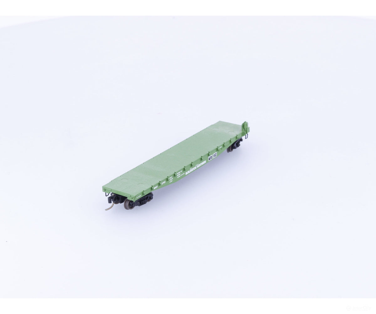 Micro Trains 45200 N 50’ Fishbelly Side Flatcar #2 Burlington Northern (BN) 612765 - Freight Cars
