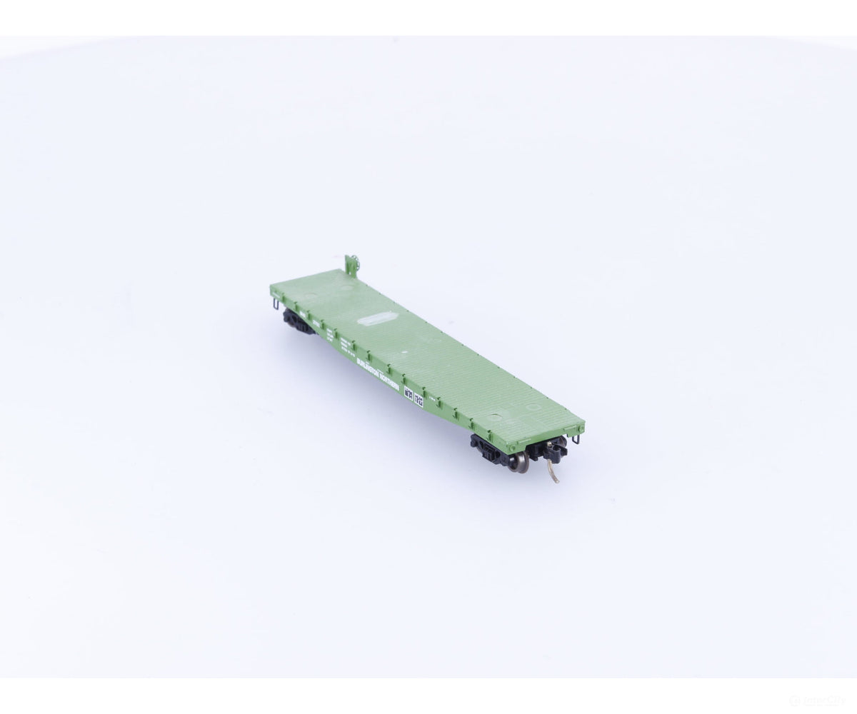 Micro Trains 45200 N 50’ Fishbelly Side Flatcar Burlington Northern (BN) 612765 (#1) - Freight Cars