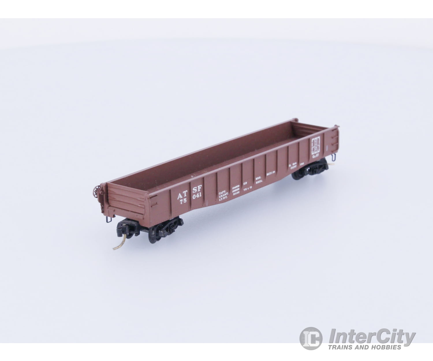 Micro Trains 46077 N 50’ Gondola Atchison Topeka and Santa Fe (ATSF) 75041 Freight Cars