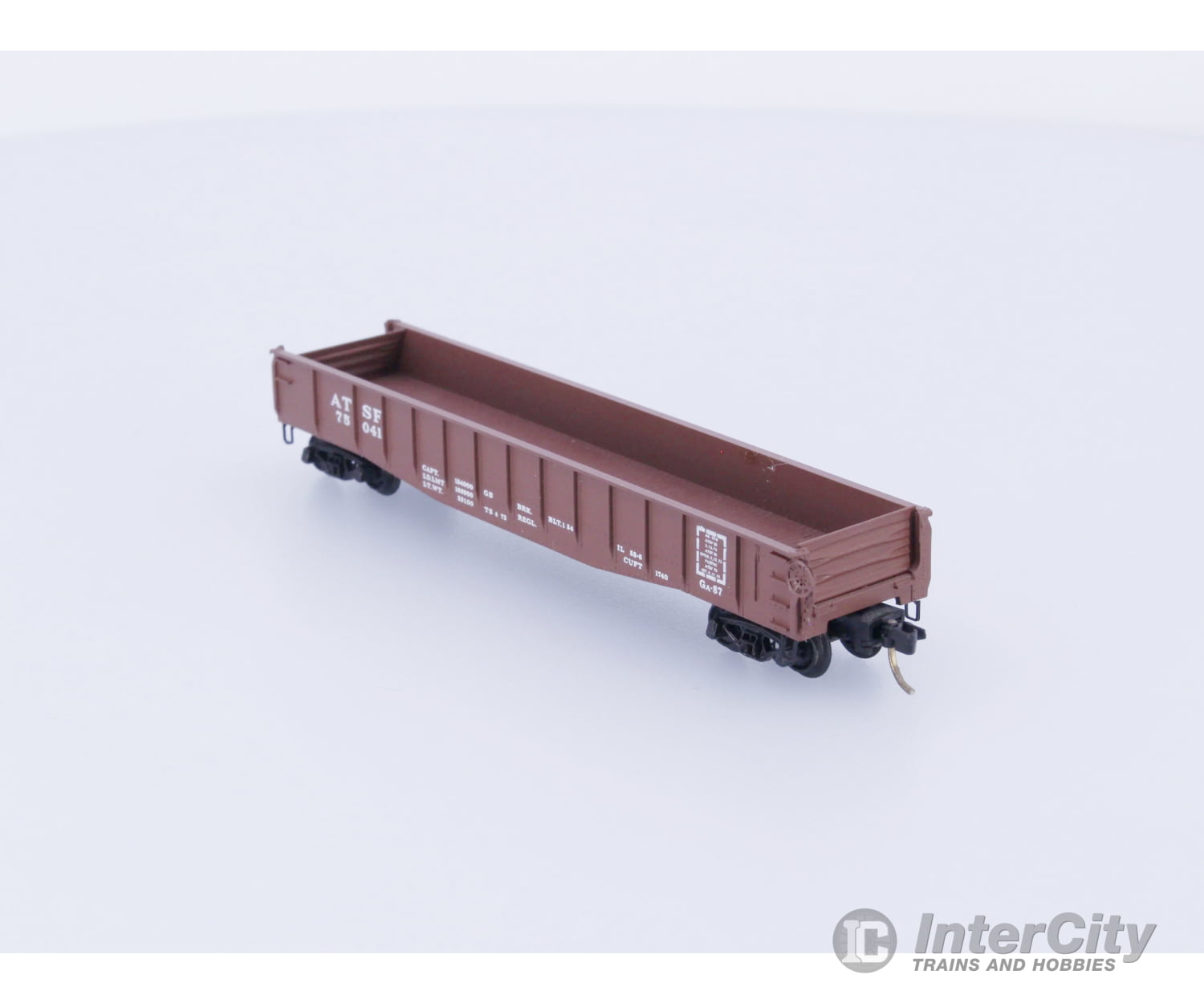 Micro Trains 46077 N 50’ Gondola Atchison Topeka and Santa Fe (ATSF) 75041 Freight Cars