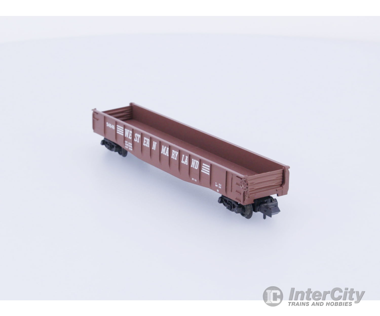 Micro Trains 46110 N 50’ Gondola Fishbelly Sides Drop Ends Western Maryland 54646 Freight Cars