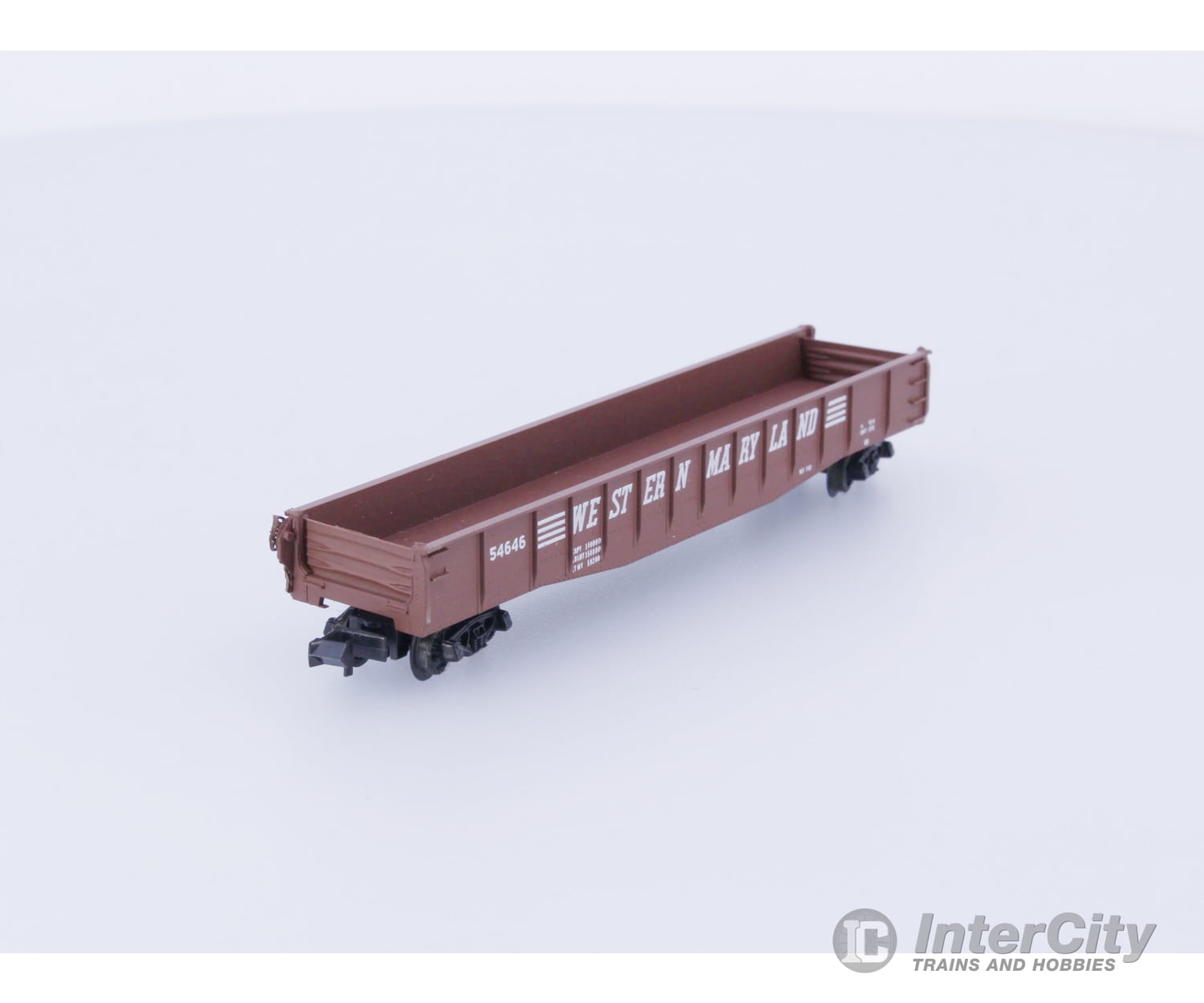 Micro Trains 46110 N 50’ Gondola Fishbelly Sides Drop Ends Western Maryland 54646 Freight Cars