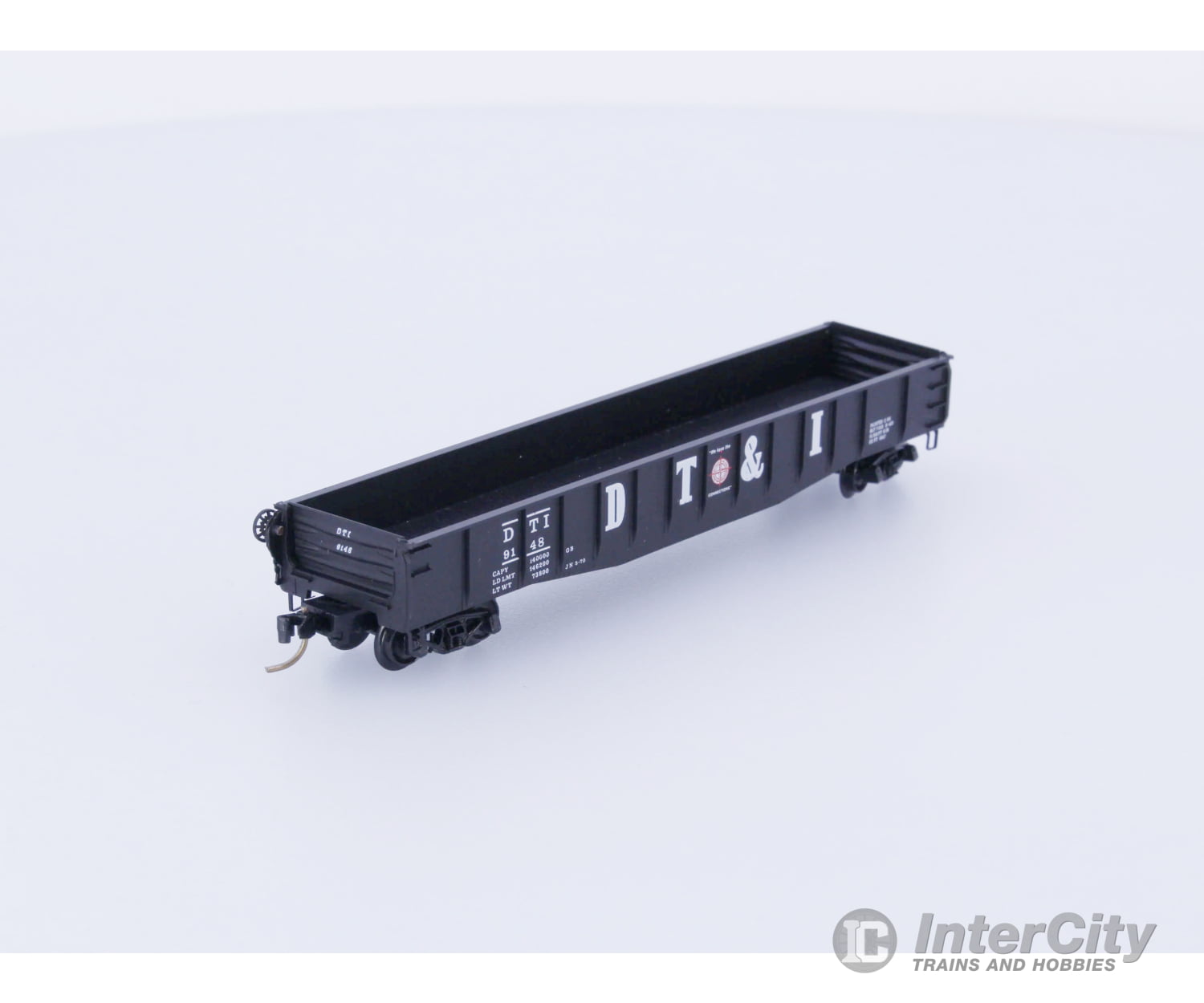 Micro Trains 46140 N Gondola 50’ Steel Detroit Toledo & Ironton DT&I Detroit Toledo and Ironton (DTI) 9148 Freight Cars