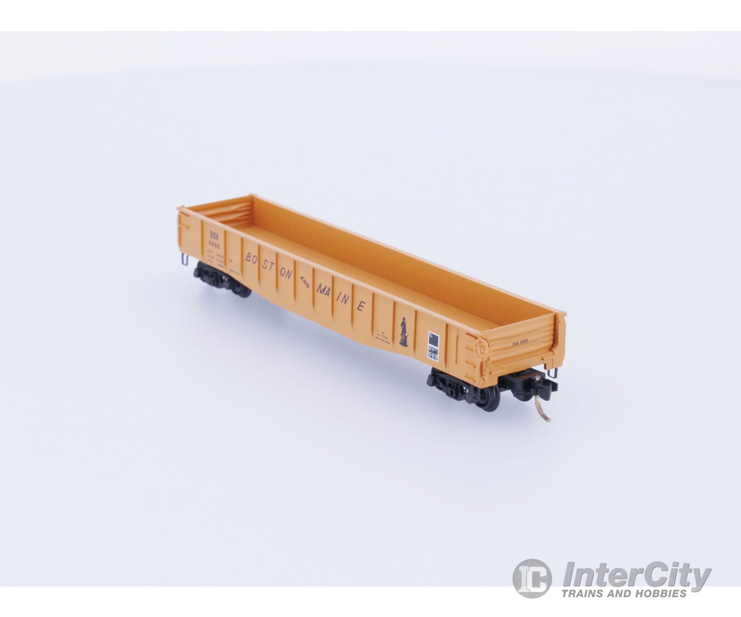 Micro Trains 46180 N Gondola 50’ Steel Boston & Maine BM Boston and Maine (BM) 9066 Freight Cars
