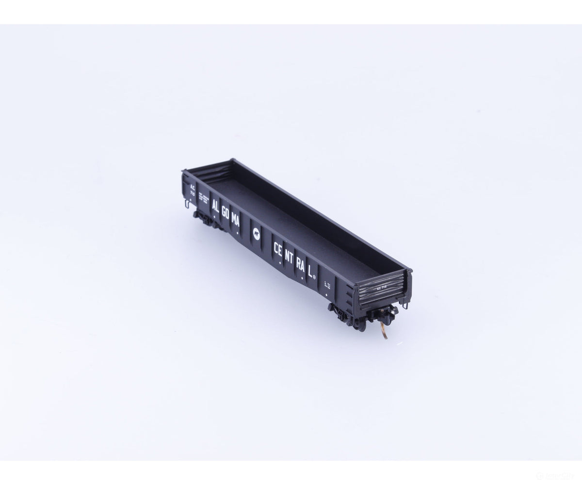 Micro Trains 46250 N 50’ Fishbelly Side Gondola w/ Drop Ends Algoma Central (AC) 715 - Freight Cars