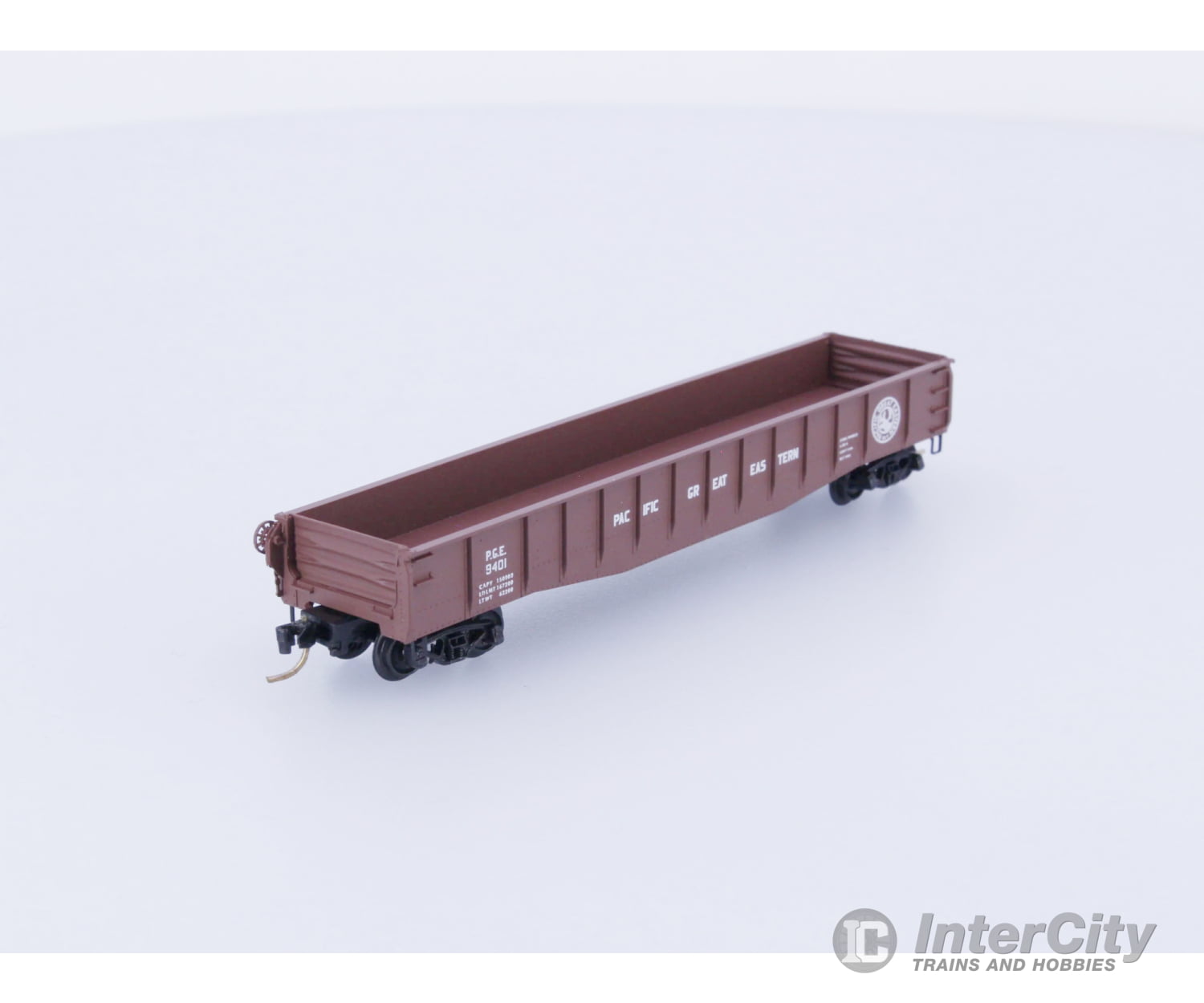 Micro Trains 46300 N Gondola 50’ Steel Pacific Great Eastern (PGE) 9401 Freight Cars