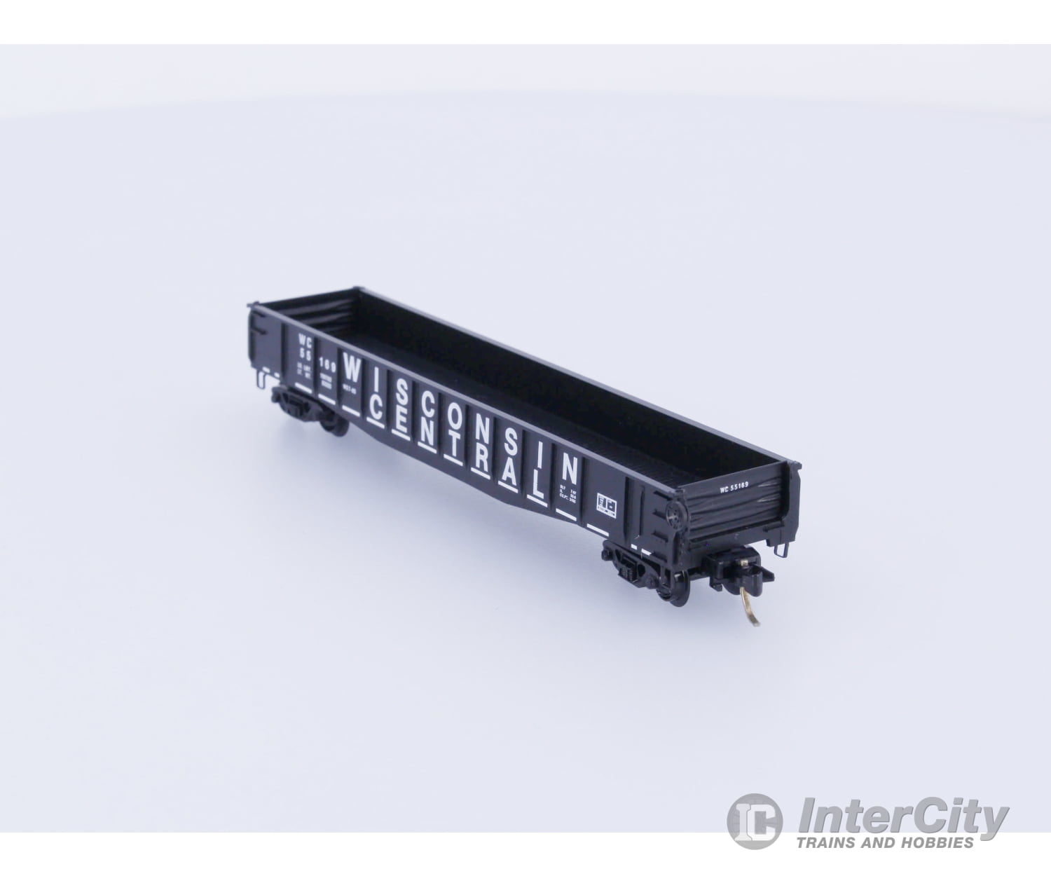 Micro Trains 46330 N Gondola 50’ Steel Wisconsin Central (WC) 55169 Freight Cars