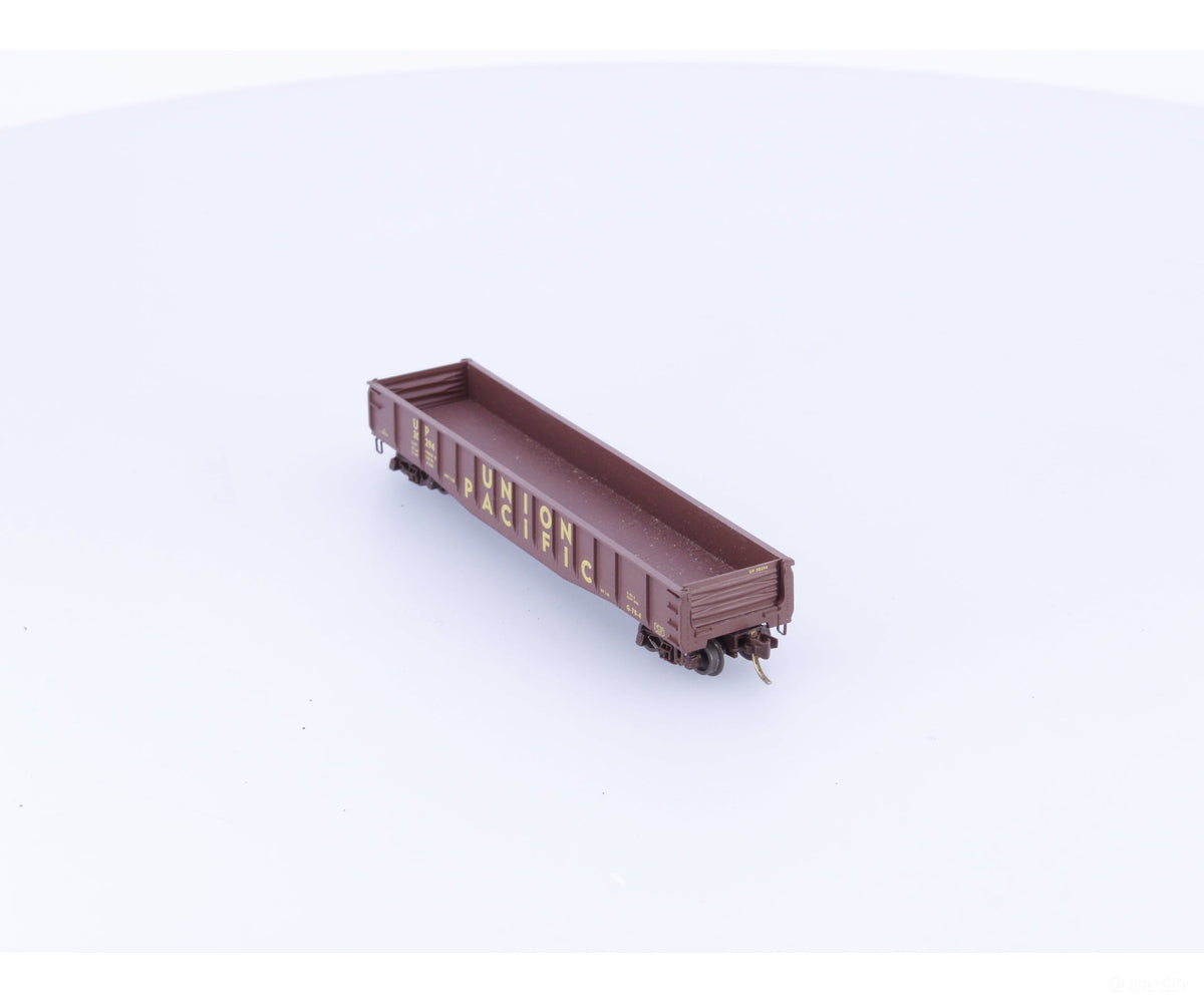 Micro Trains 46350 N 50’ Fishbelly Side Gondola w/ Drop Ends #4 Union Pacific (UP) 30294 - Freight Cars