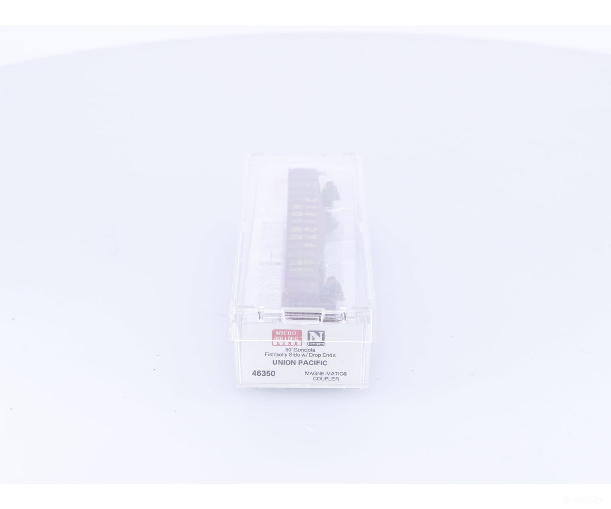 Micro Trains 46350 N 50’ Fishbelly Side Gondola w/ Drop Ends #5 Union Pacific (UP) 30294 - Freight Cars