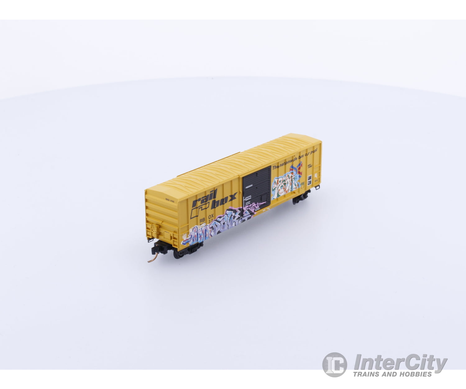 Micro Trains 469of500 N Graffiti Collector Series Steel Box Car 469 of 500 Railbox (RBOX) 31032 Freight Cars