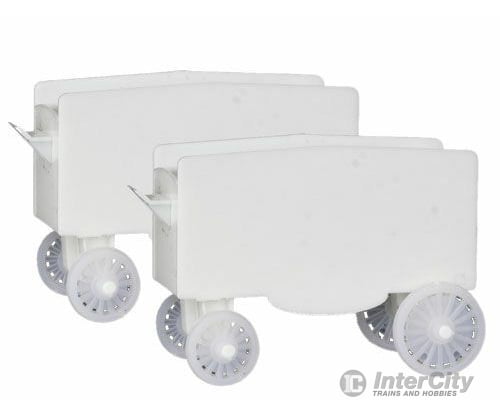 Micro Trains 47000000 15 Closed-Side Circus Wagon 2-Pack - Kit Undecorated Cars & Trucks