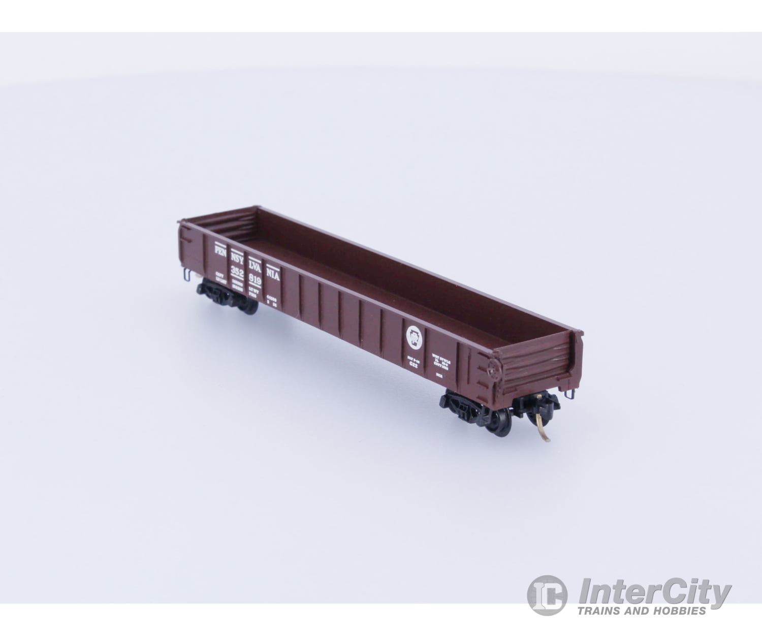 Micro Trains 48010 N Gondola 50’ Steel Pennsylvania Railroad (PRR) 352819 Freight Cars