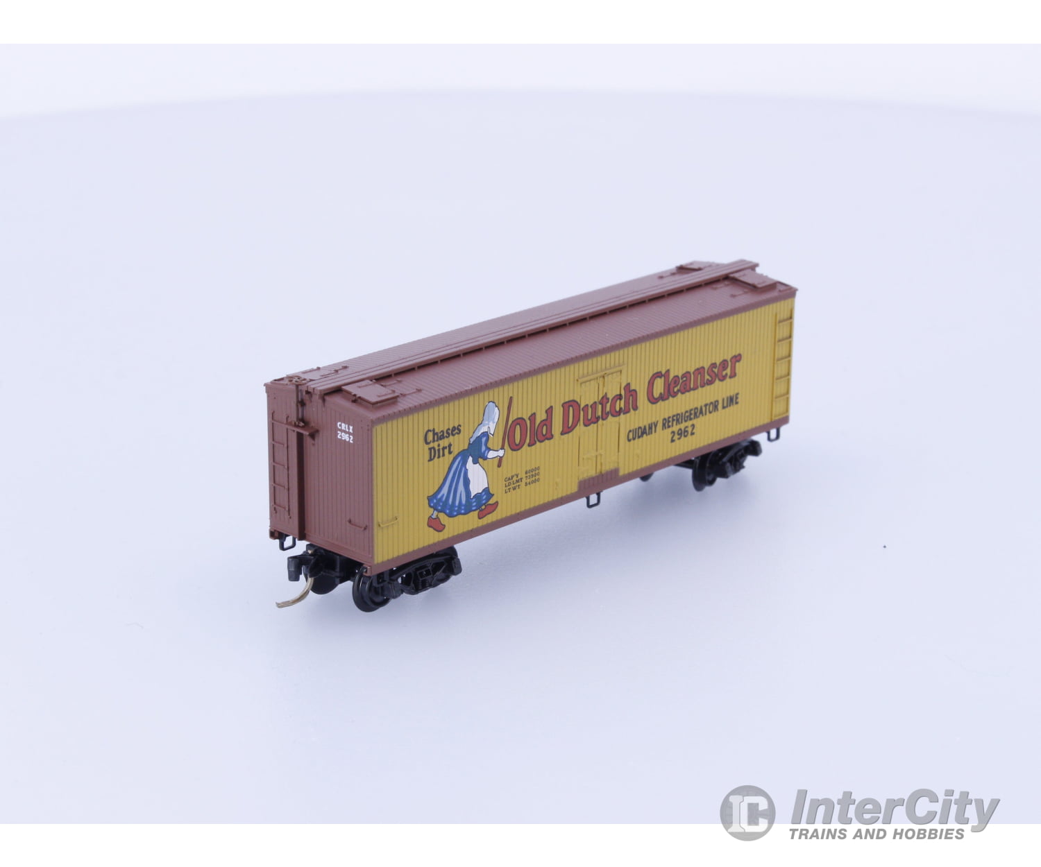 Micro Trains 49010 N Reefer Ice 40’ Wood Cudahy Refrigerator Line MWR 2962 Freight Cars