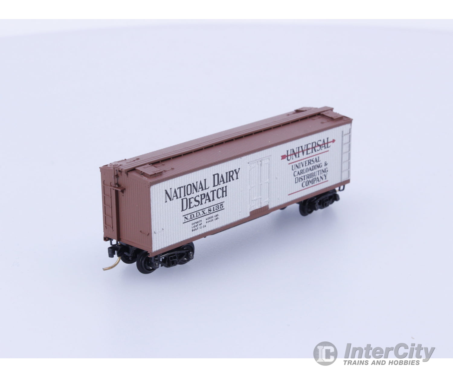 Micro Trains 49040 N Reefer Ice 40’ Wood National Dairy Despatch NDDX 8135 Freight Cars