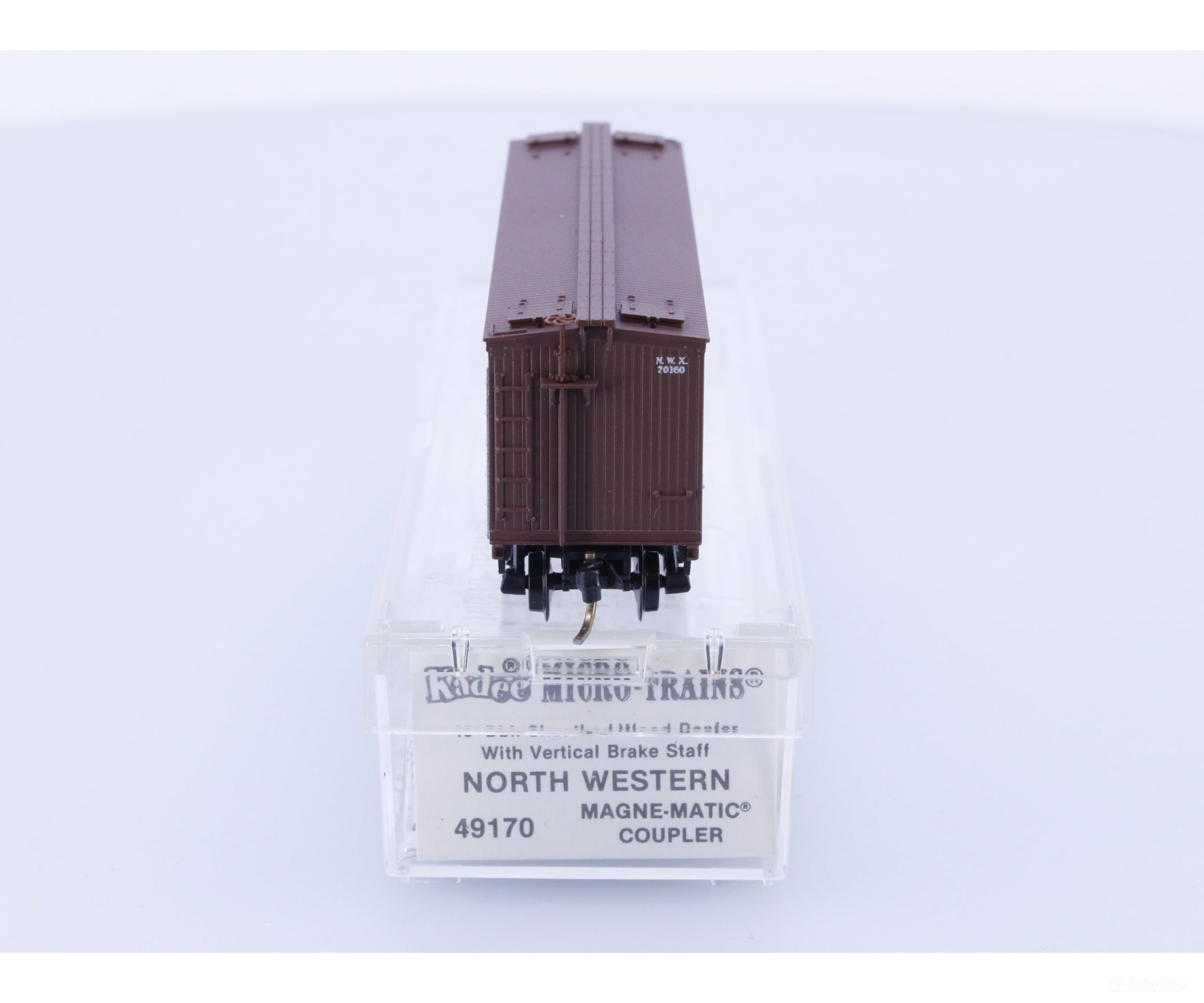 Micro Trains 49170 N Reefer Ice 40’ Wood North Western Refrigerator NWX 70160 Freight Cars