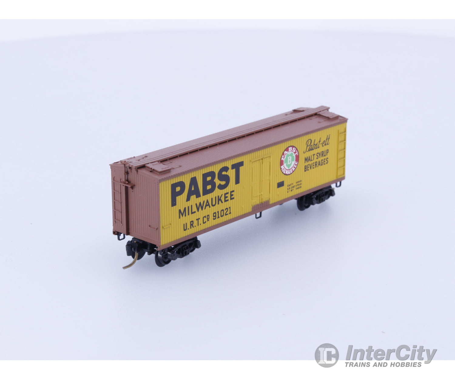 Micro Trains 49200 N Reefer Ice 40’ Wood Pabst Brewing URTCo 91021 Freight Cars