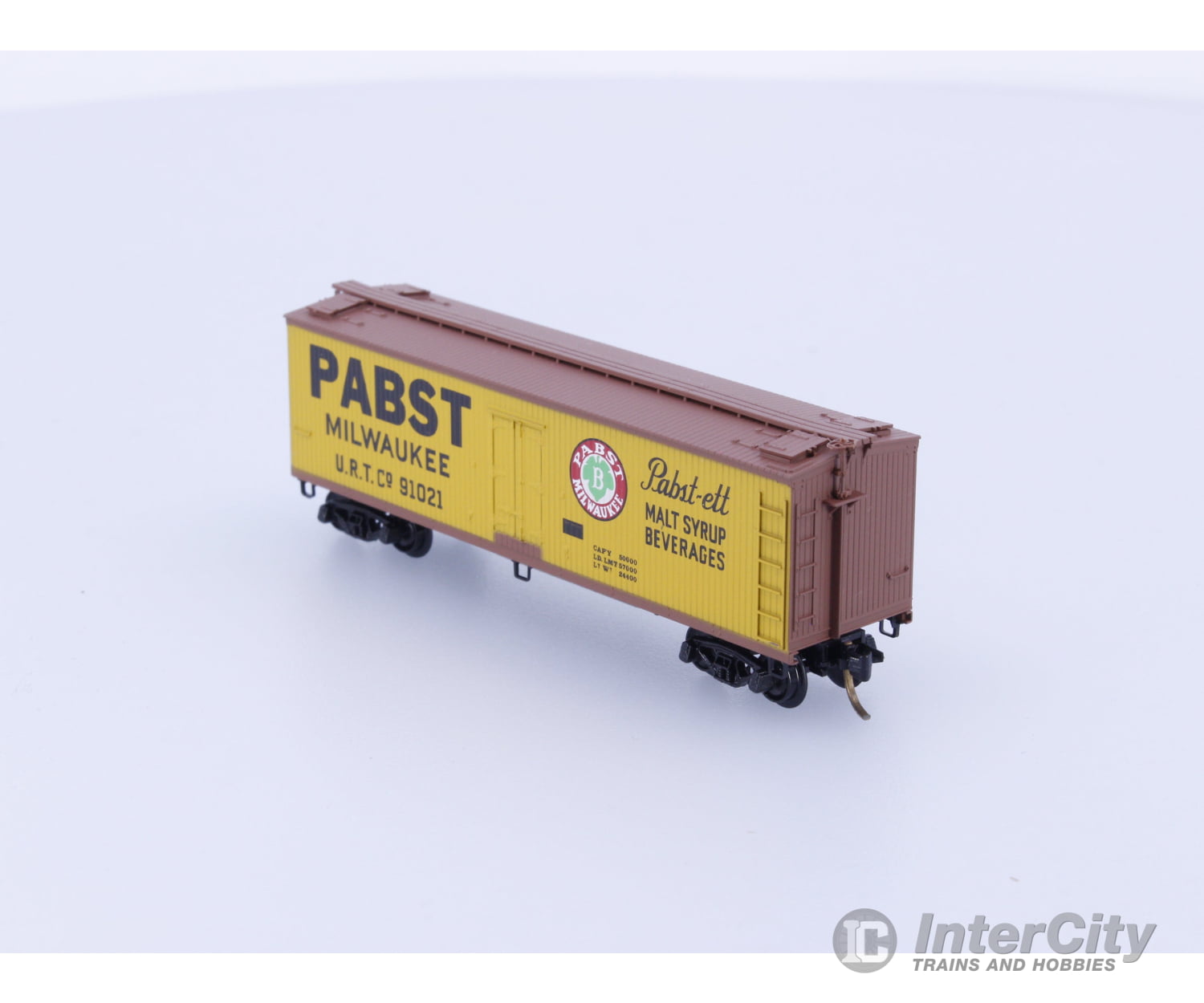 Micro Trains 49200 N Reefer Ice 40’ Wood Pabst Brewing URTCo 91021 Freight Cars
