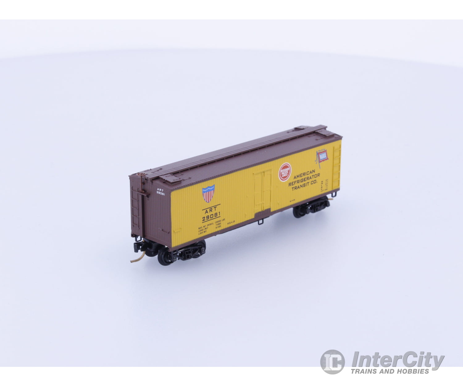 Micro Trains 49290 N 40’ Double Wood-Sheathed Reefer Union Pacific (UP) 29081 Freight Cars
