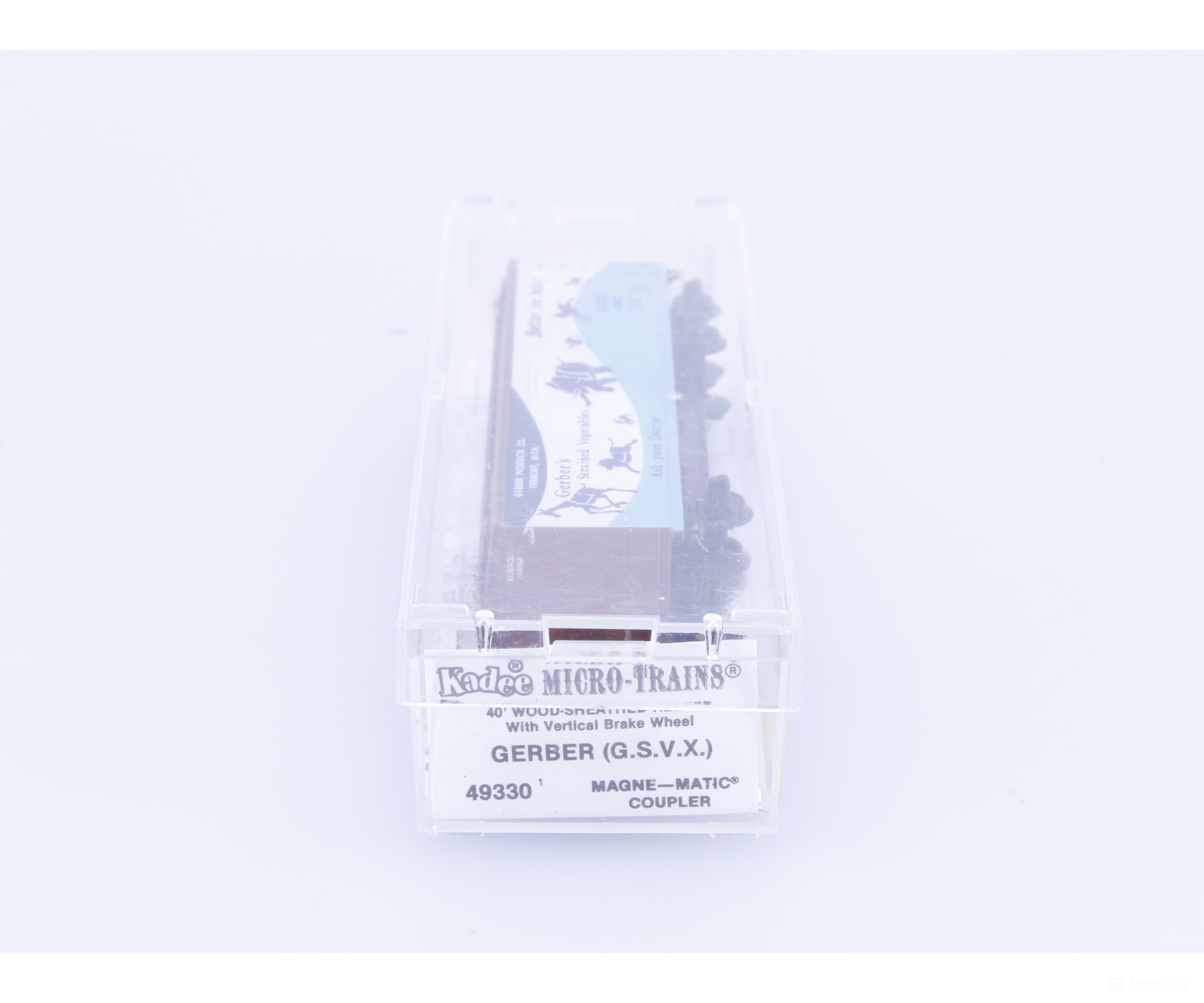 Micro Trains 49330 N 40’ Wood Sheathed Ice Reefer Gerber Products (GSVX) 1002 Freight Cars
