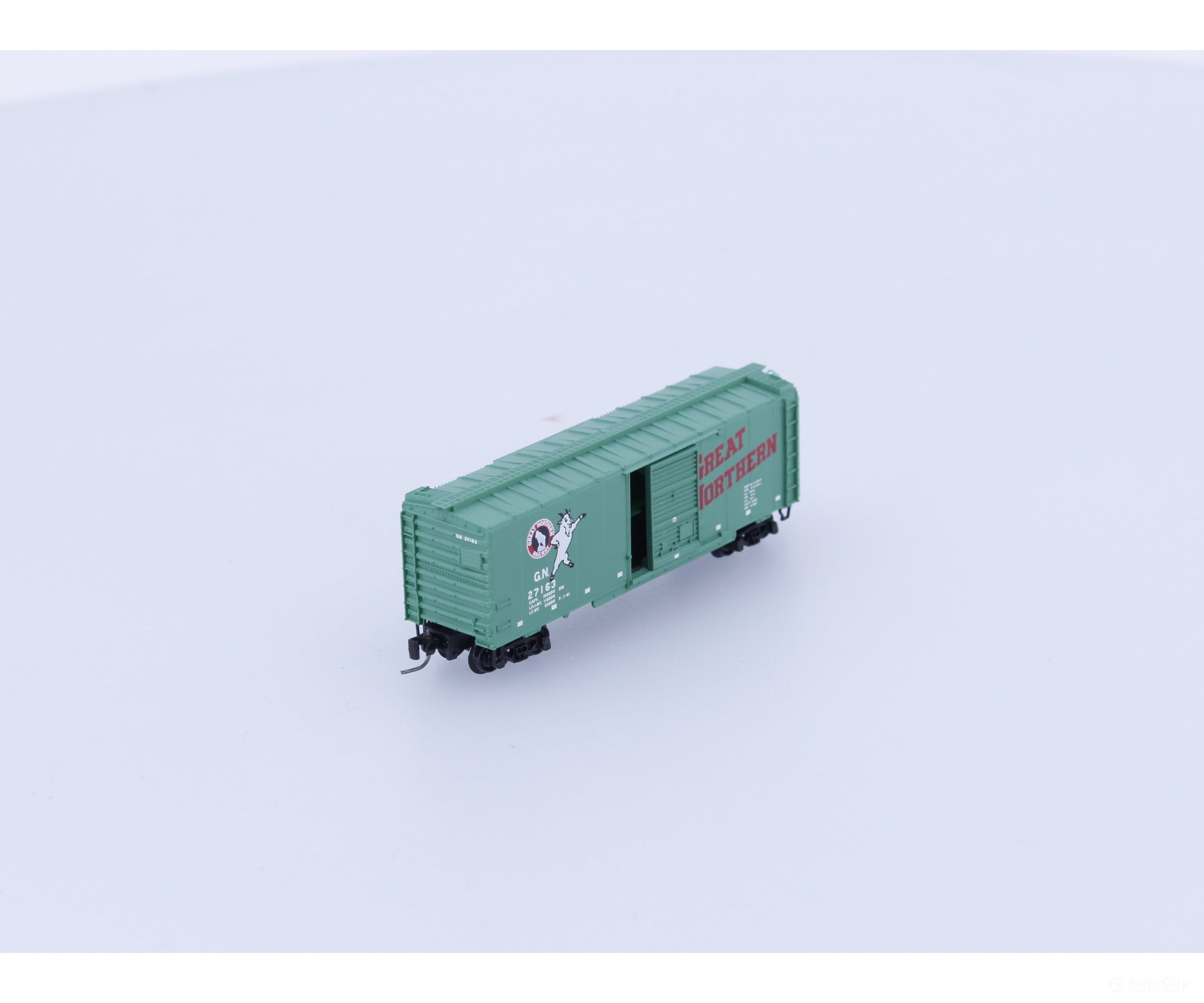 Micro Trains 500 00 442 Z 40’ Standard Box Car Single Door Great Northern (GN) 27163 Freight Cars