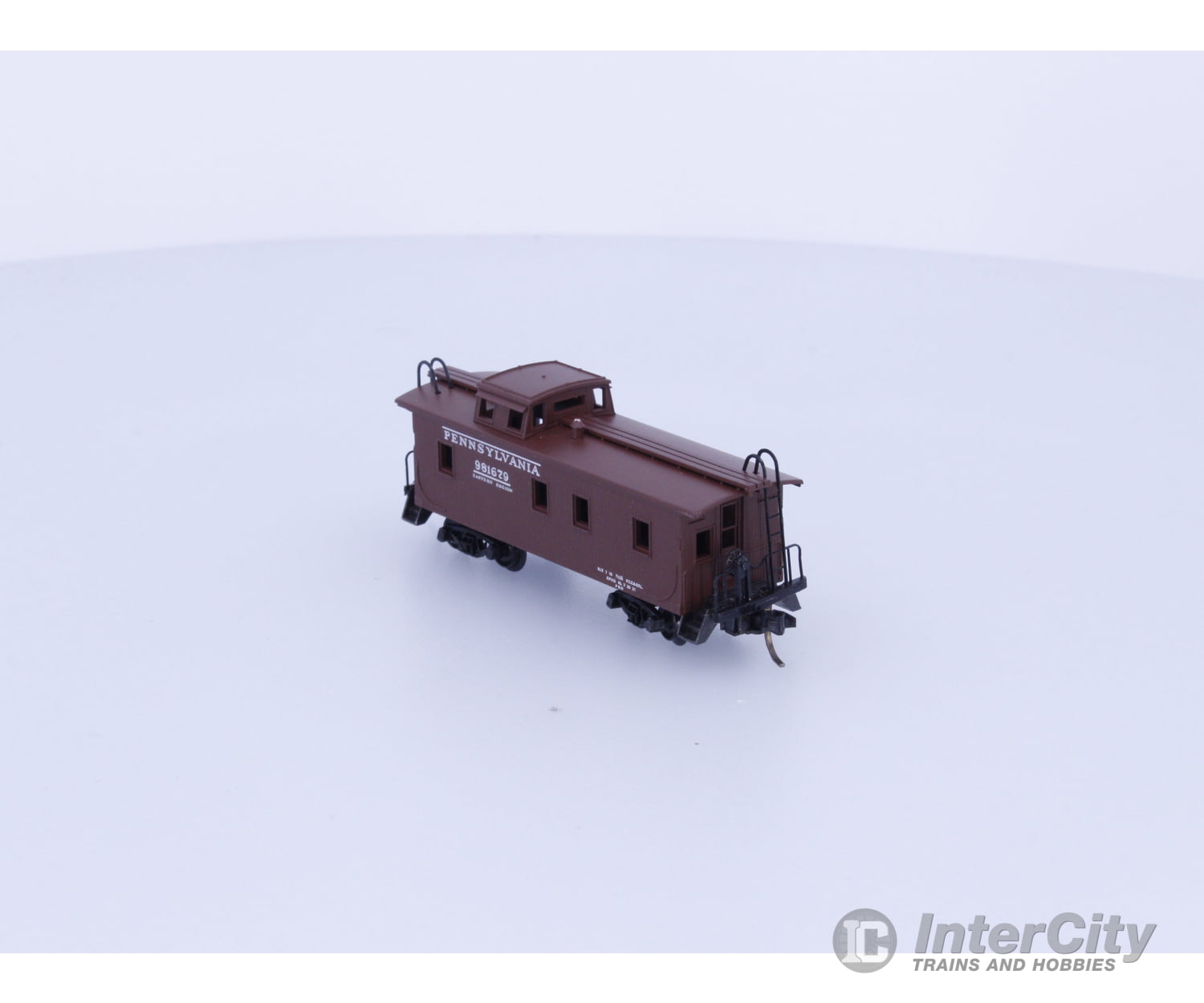 Micro Trains 50020 N Caboose Cupola Wood Pennsylvania Railroad (PRR) 981679 Freight Cars