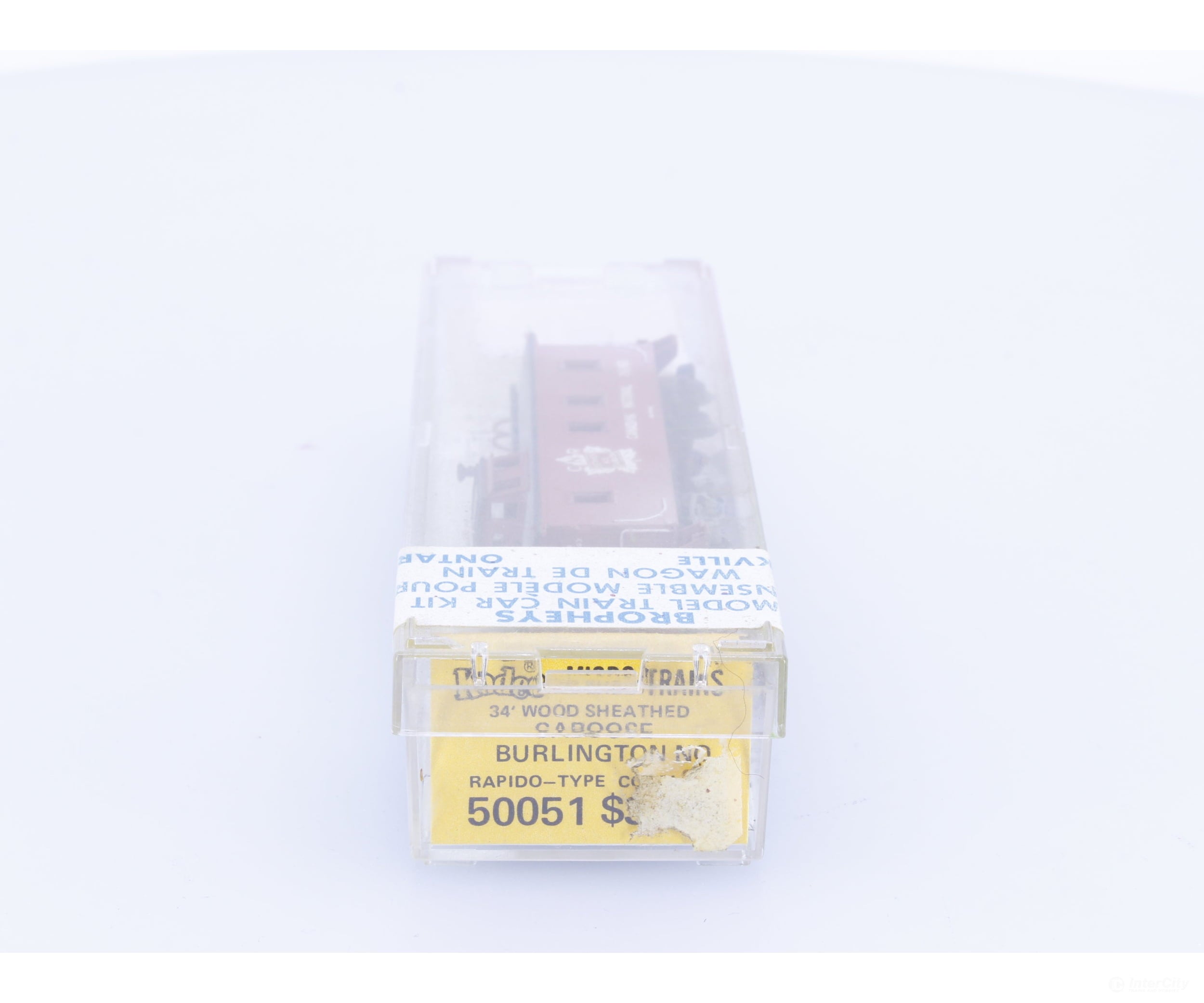 Micro Trains 50051 N Weathered 34’ Wood Sheathed Caboose Canadian National (CN) 76193 Freight Cars