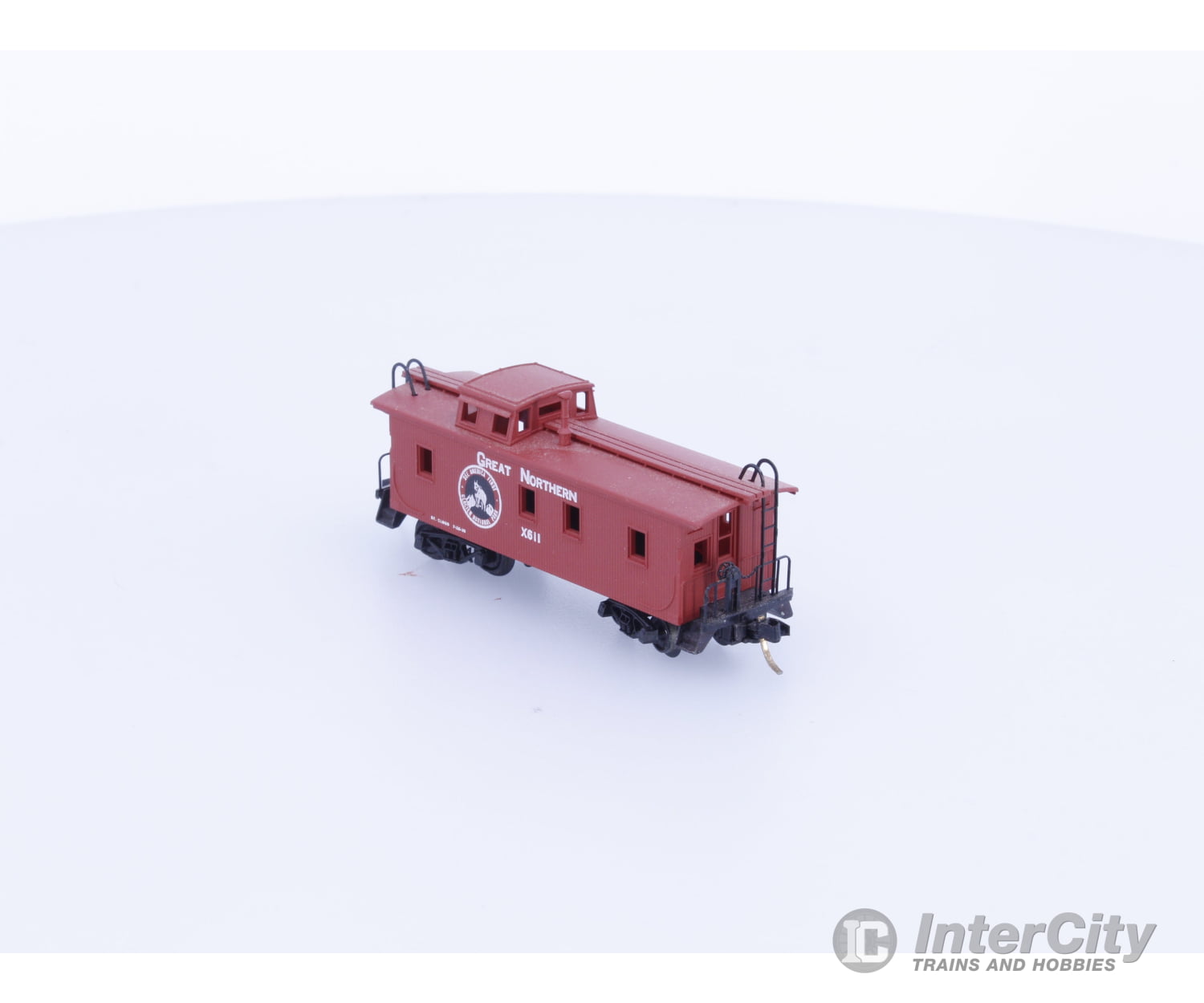 Micro Trains 50090 N Caboose Cupola Wood Great Northern (GN) X611 Freight Cars