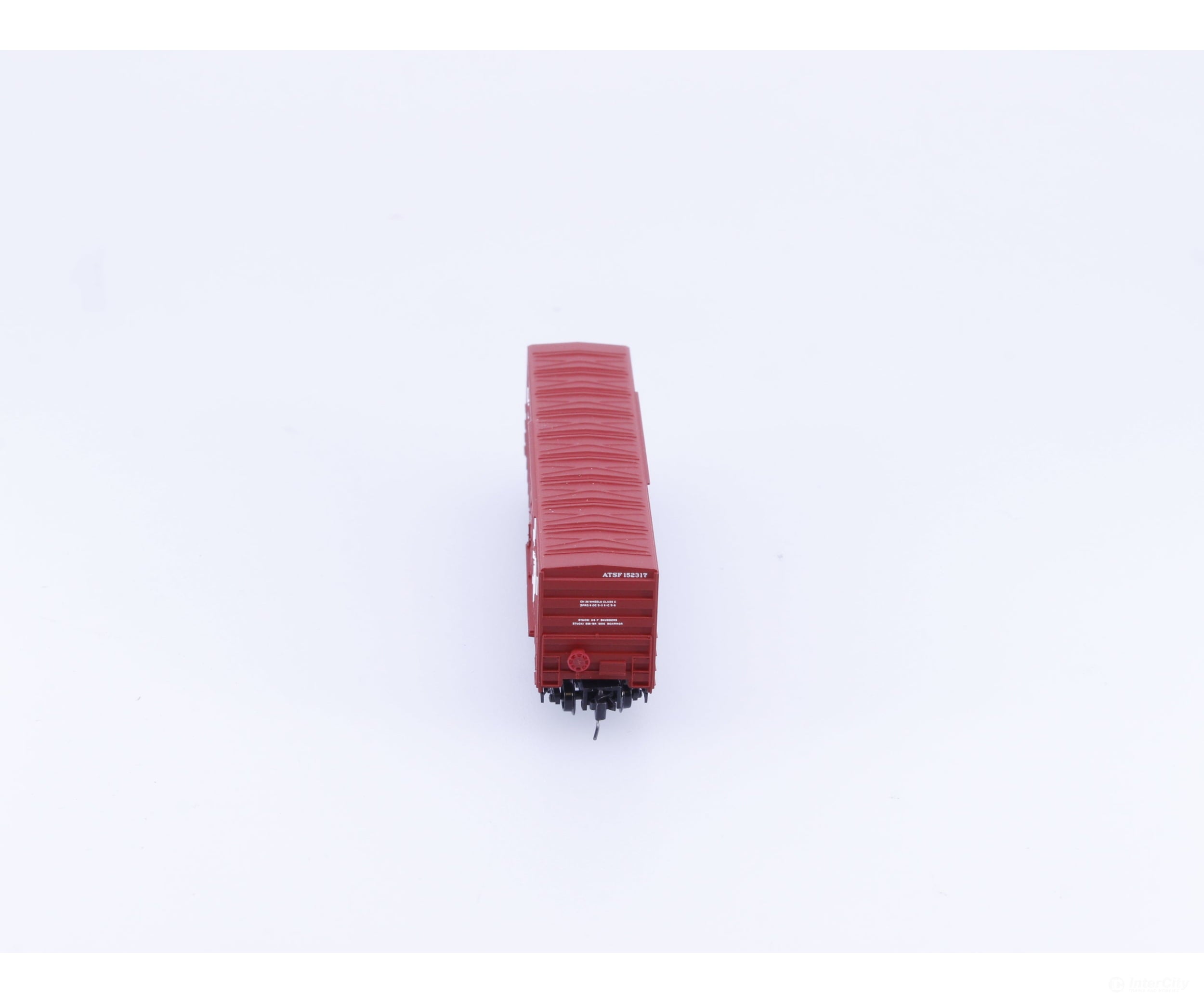 Micro Trains 51100021 Z 50’ Rib Side Box Car Plug Door w/o Roofwalk Atchison Topeka and Santa Fe (ATSF) 152317