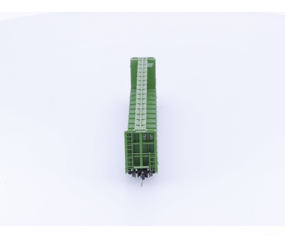 Micro Trains 53010 N 60’8’’ Thrall Centerbeam Flatcar Burlington Northern (BN) 624469 - Freight Cars