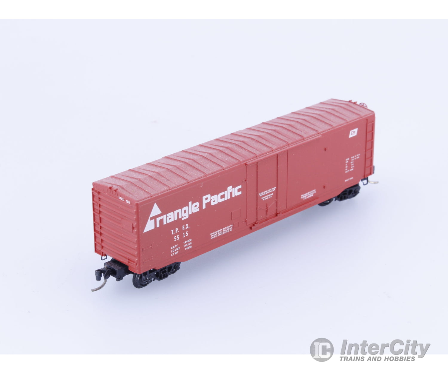 Micro Trains 5515 N 50’ Single Door Boxcar Triangle Pacific (TPFX) 5515 Freight Cars