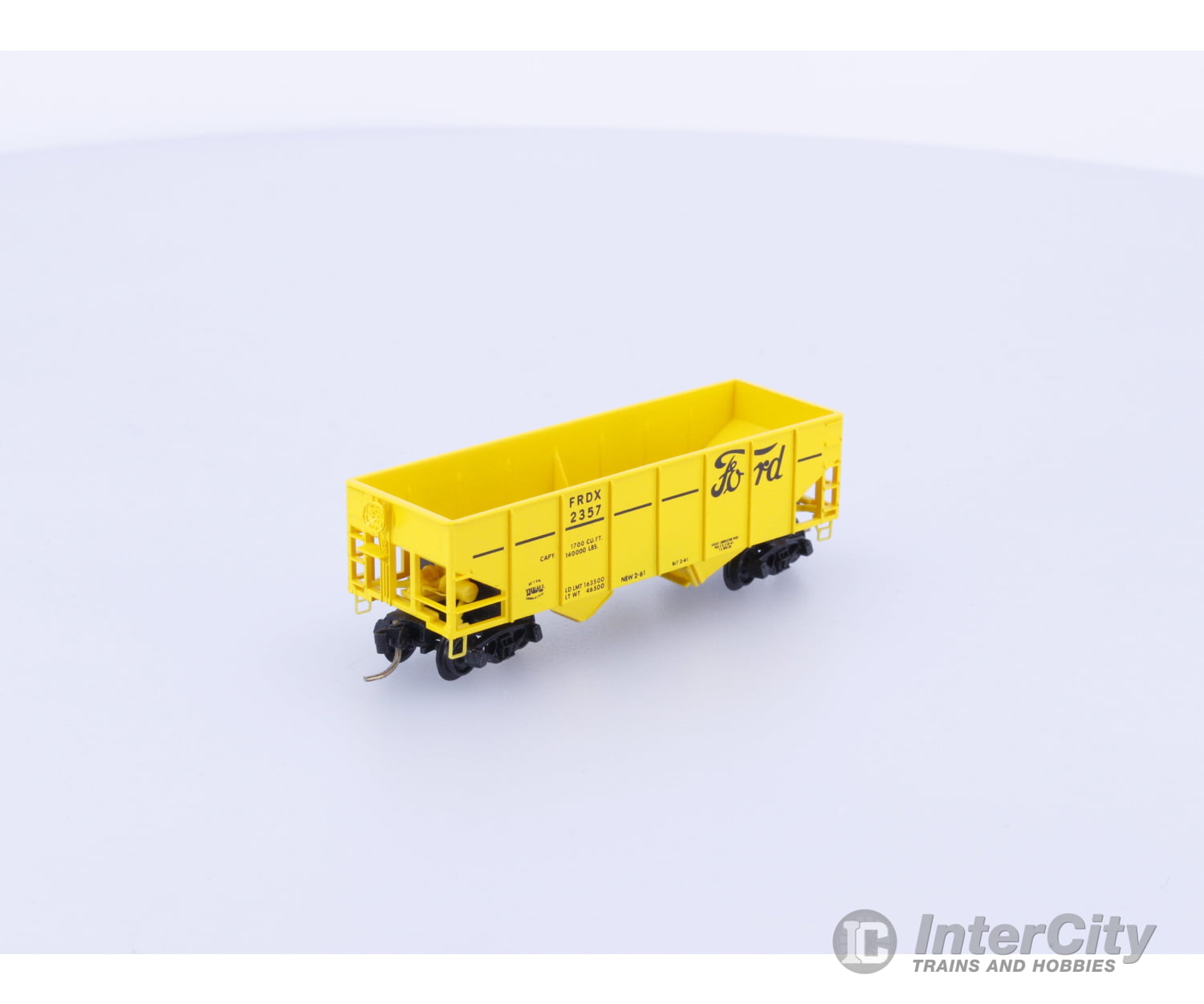 Micro Trains 56020 N 33’ Rib Side Twin Hopper FORD 2357 Freight Cars