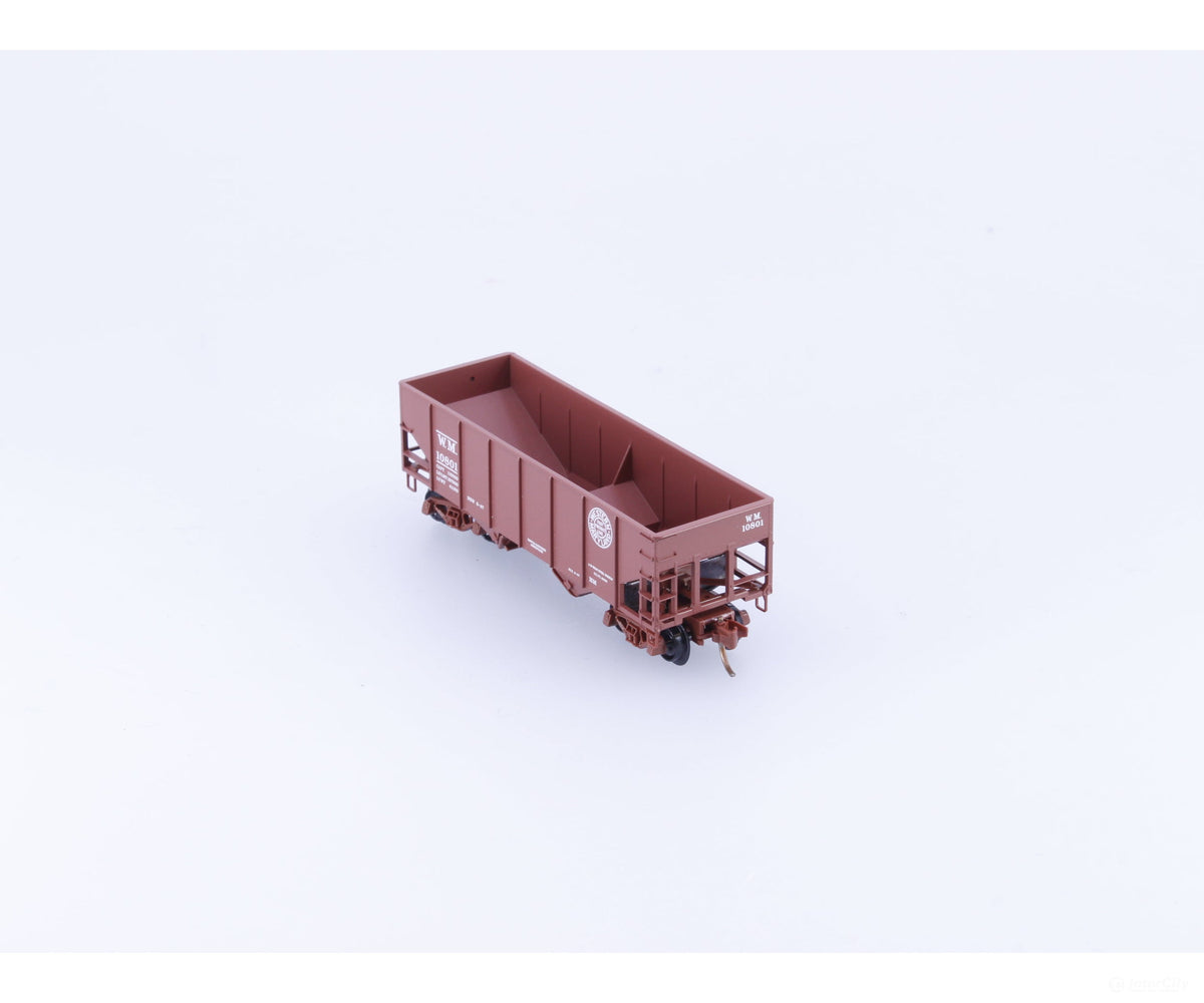 Micro Trains 56090 N 2-Bay 33’ Open Hopper Western Maryland (WM) 10801 - Freight Cars