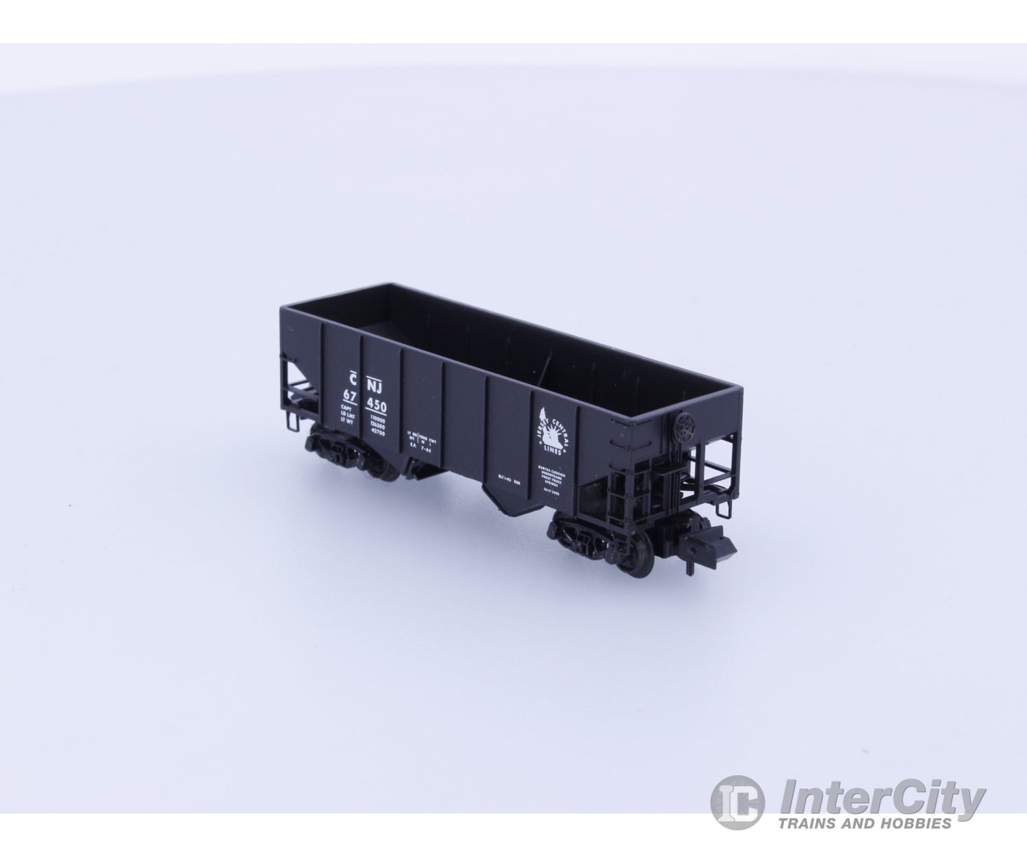 Micro Trains 56230 N Open Hopper 2-Bay USRA 55 Ton Jersey Central CNJ 67450 Freight Cars