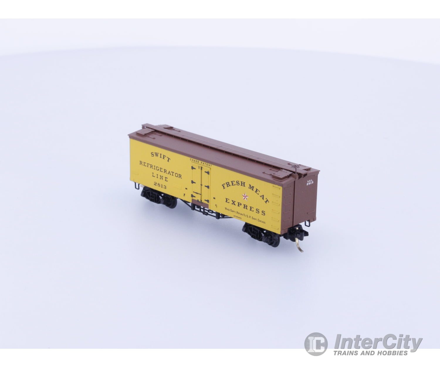 Micro Trains 58010 N 36’ Wood Sheathed Ice Reefer Swift 2813 Freight Cars