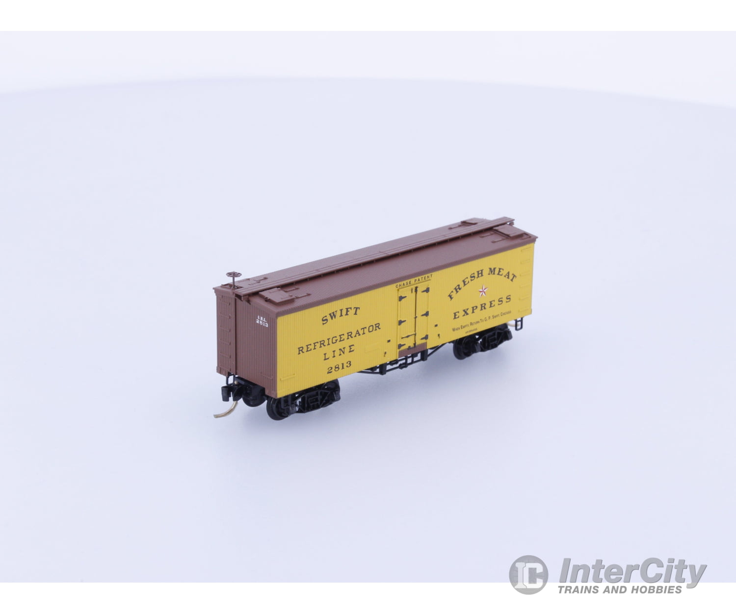 Micro Trains 58010 N 36’ Wood Sheathed Ice Reefer Swift 2813 Freight Cars