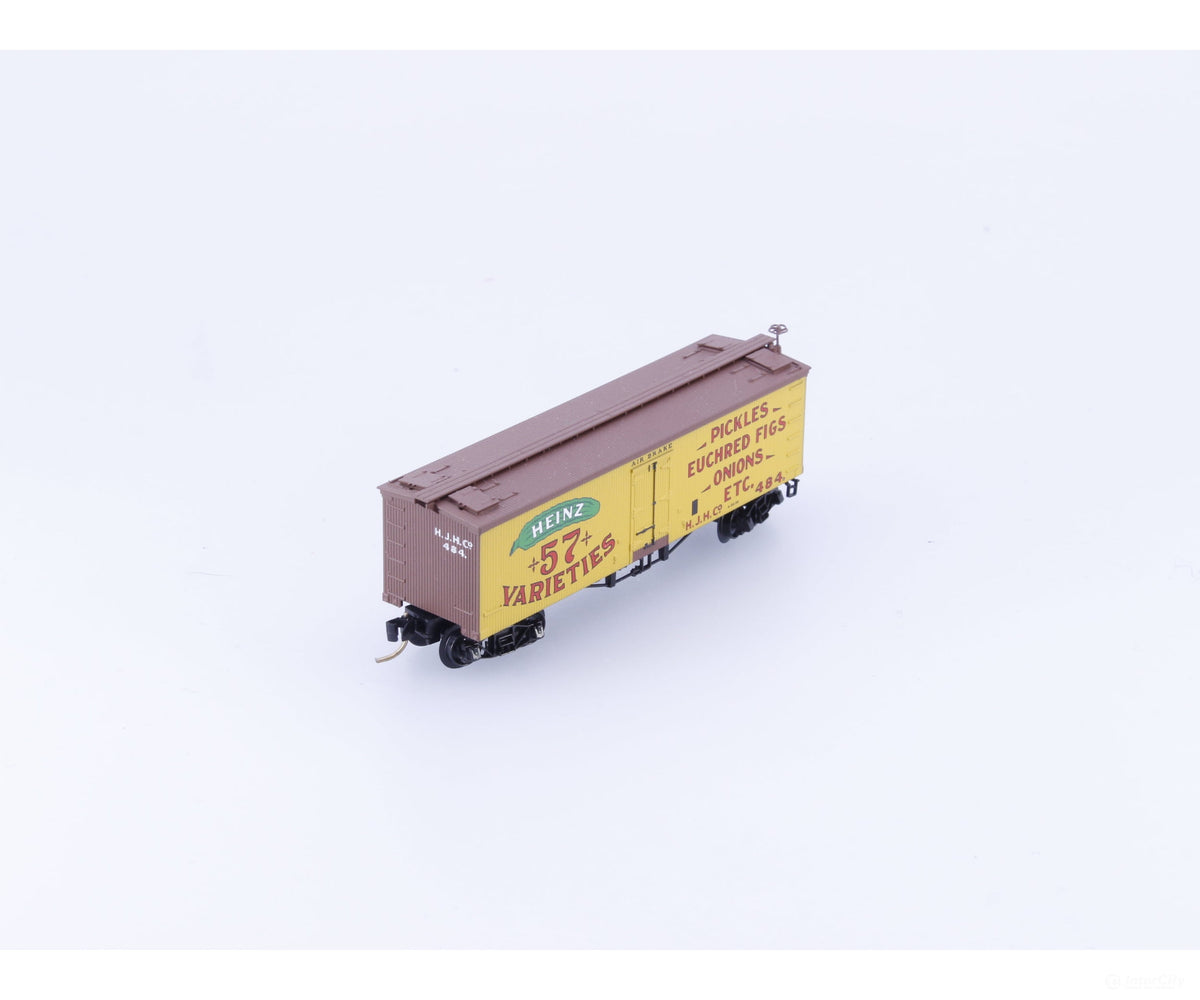 Micro Trains 58050 N 40’ Wood Sheathed Box Car Heinz 57 (MJHCo) 484 - Freight Cars