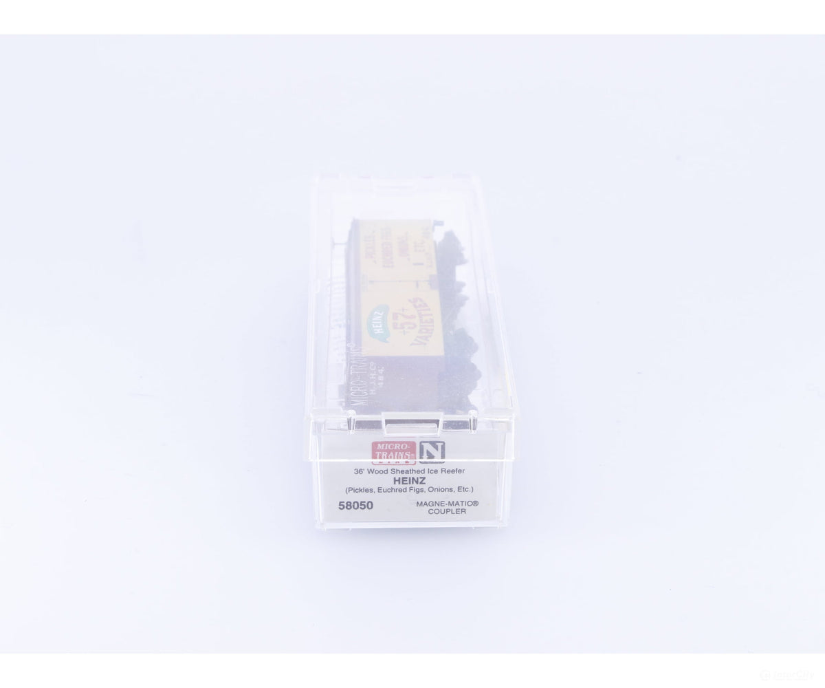 Micro Trains 58050 N 40’ Wood Sheathed Box Car Heinz 57 (MJHCo) 484 - Freight Cars