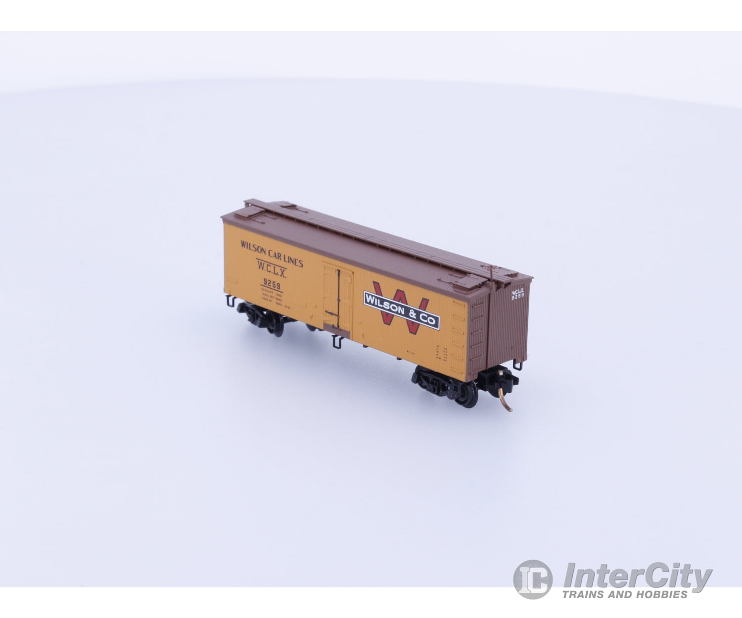 Micro Trains 58540 N 36’ Wood Sheathed Ice Reefer Wilson & Company 9259 Freight Cars