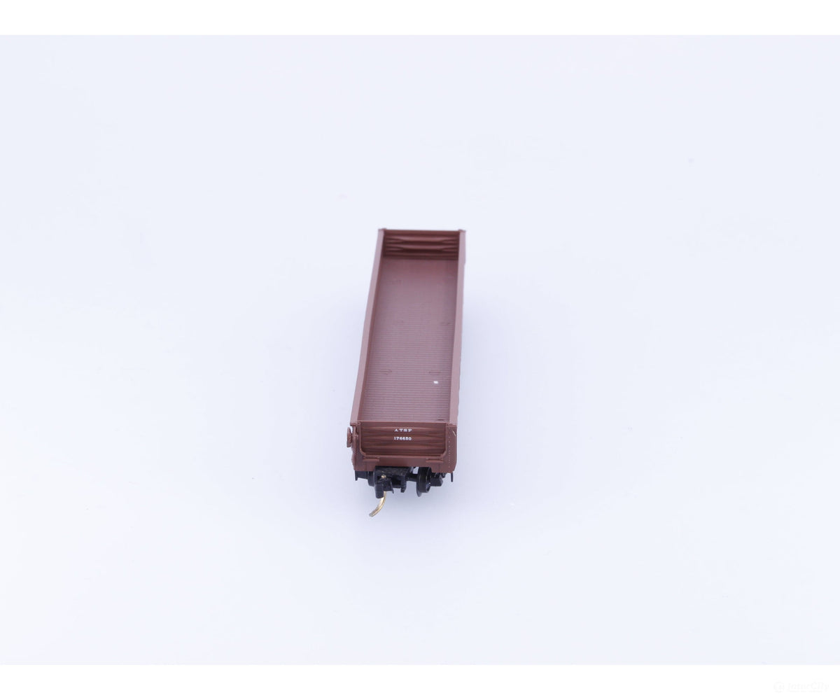 Micro Trains 62030 N 50’ Composite Gondola w/ Fixed Ends Atchison Topeka and Santa Fe (ATSF) 176650 - Freight Cars