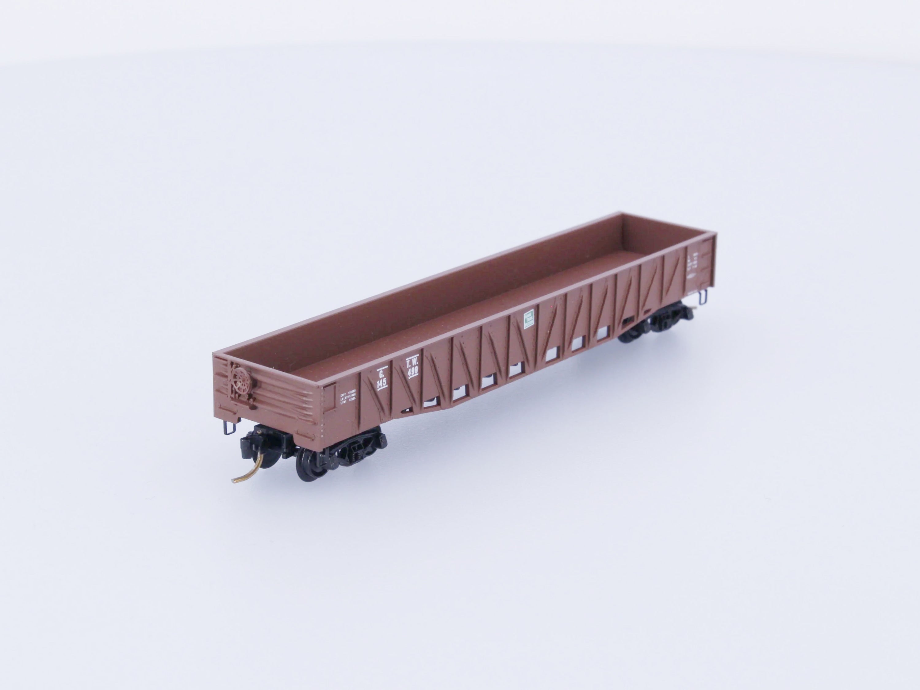 Micro Trains 63010 N Gondola 50’ Composite Grand Trunk Western Railroad (GTW) 145499 Freight Cars