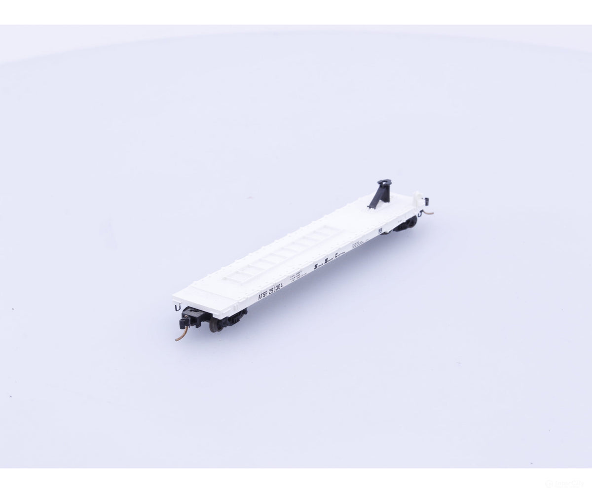 Micro Trains 64010 N 57’6’’ Converted TOFC Flat Car Atchison Topeka and Santa Fe (ATSF) 293304 - Freight Cars
