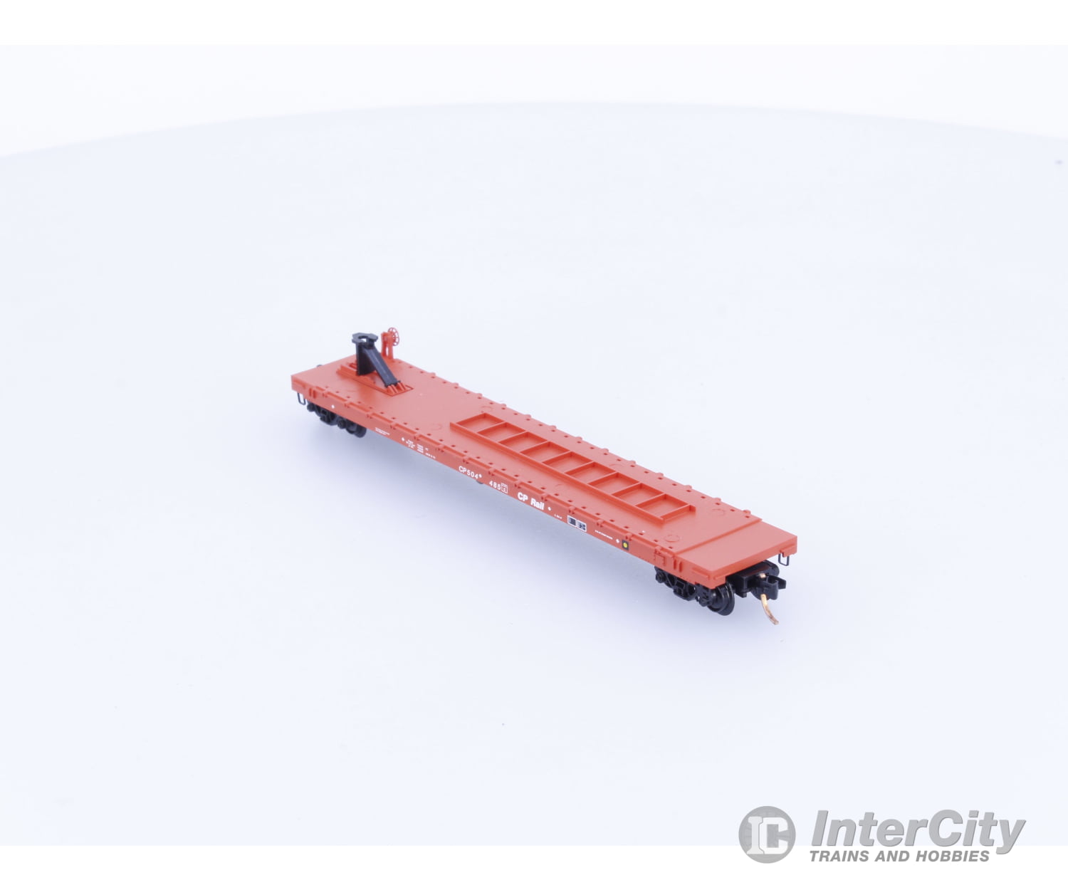 Micro Trains 64070 N 57’6’’ Converted TOFC Flatcar Canadian Pacific (CP) 504485 Freight Cars