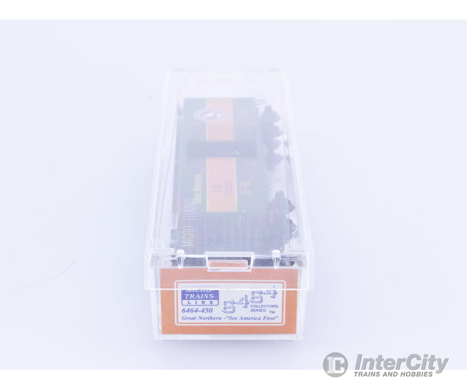 Micro Trains 6464-450 N 40’ Single Door Boxcar 6464 Collectors Series Great Northern (GN) 6464450 Freight Cars